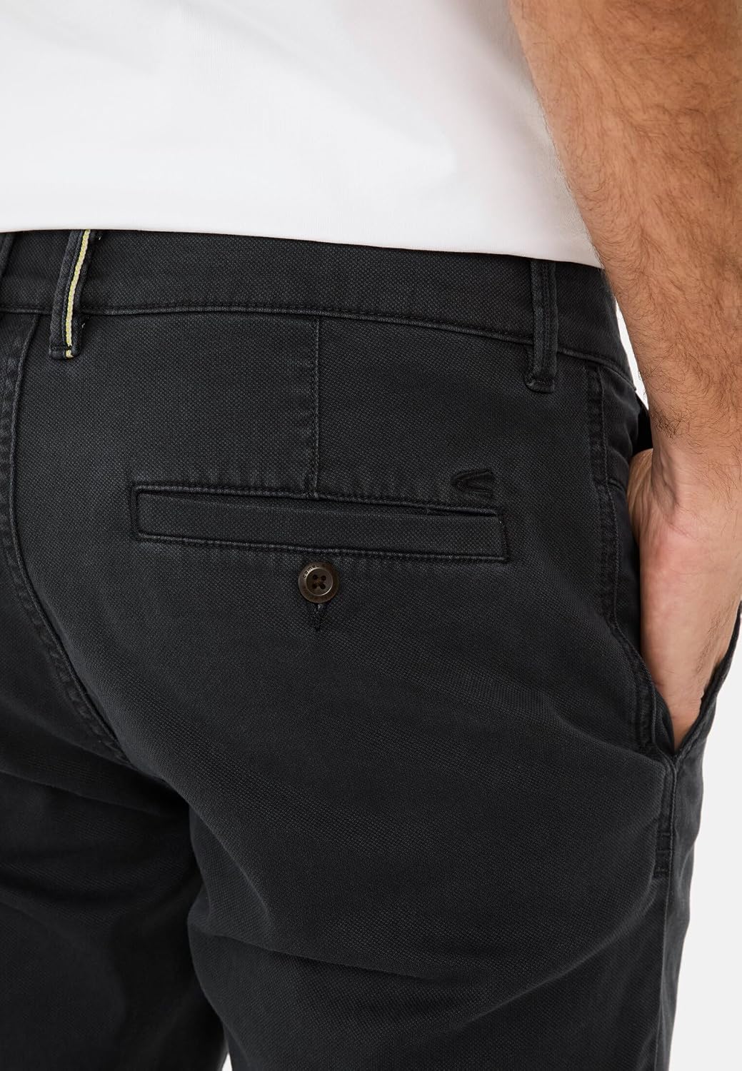 Detalle 2 de camel active 477S01-5F77 – męskie spodnie w miejskim stylu outdoorowym