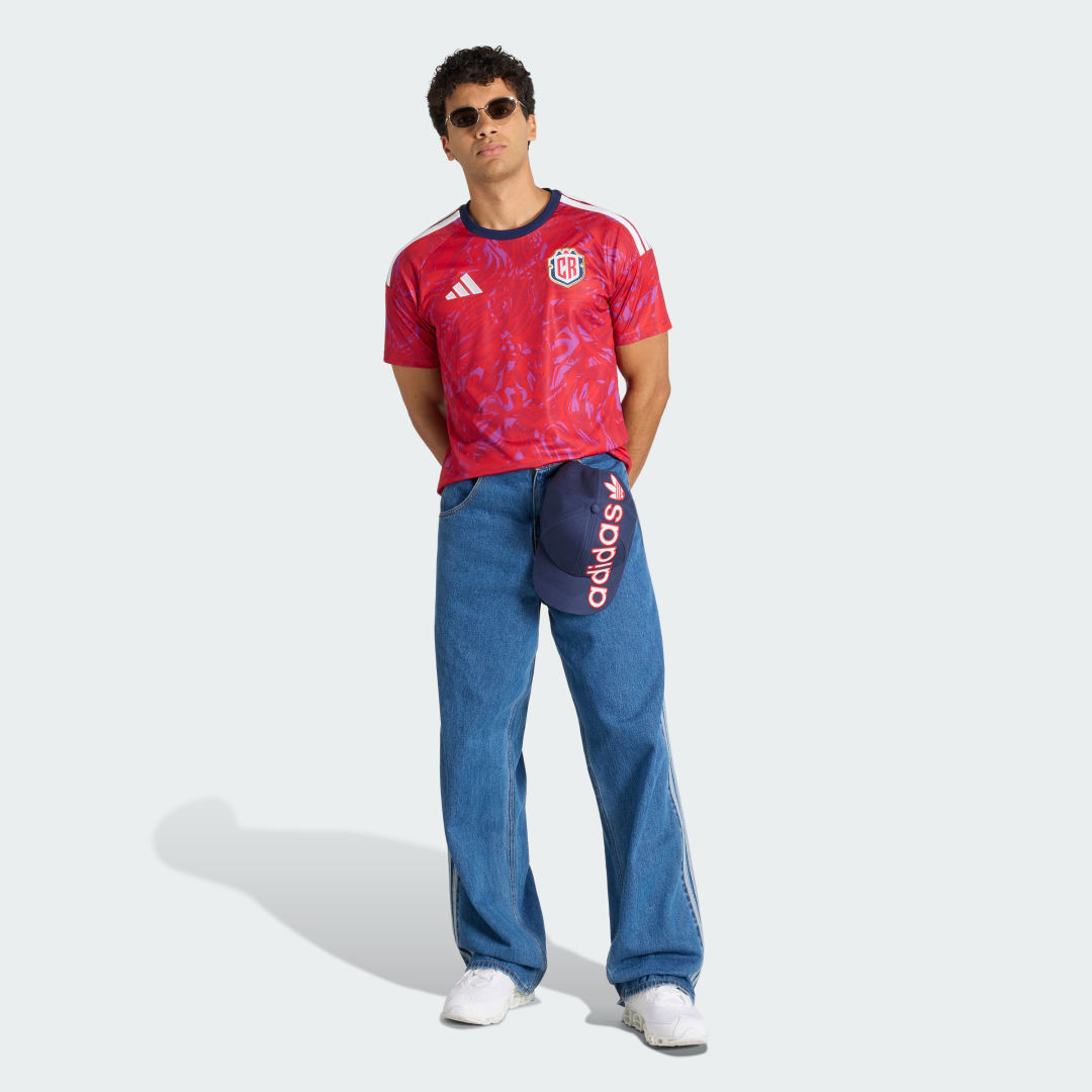 Thumbnail 2 de Camiseta primera equipación Costa Rica 26 de Adidas: roja y lista para el juego
