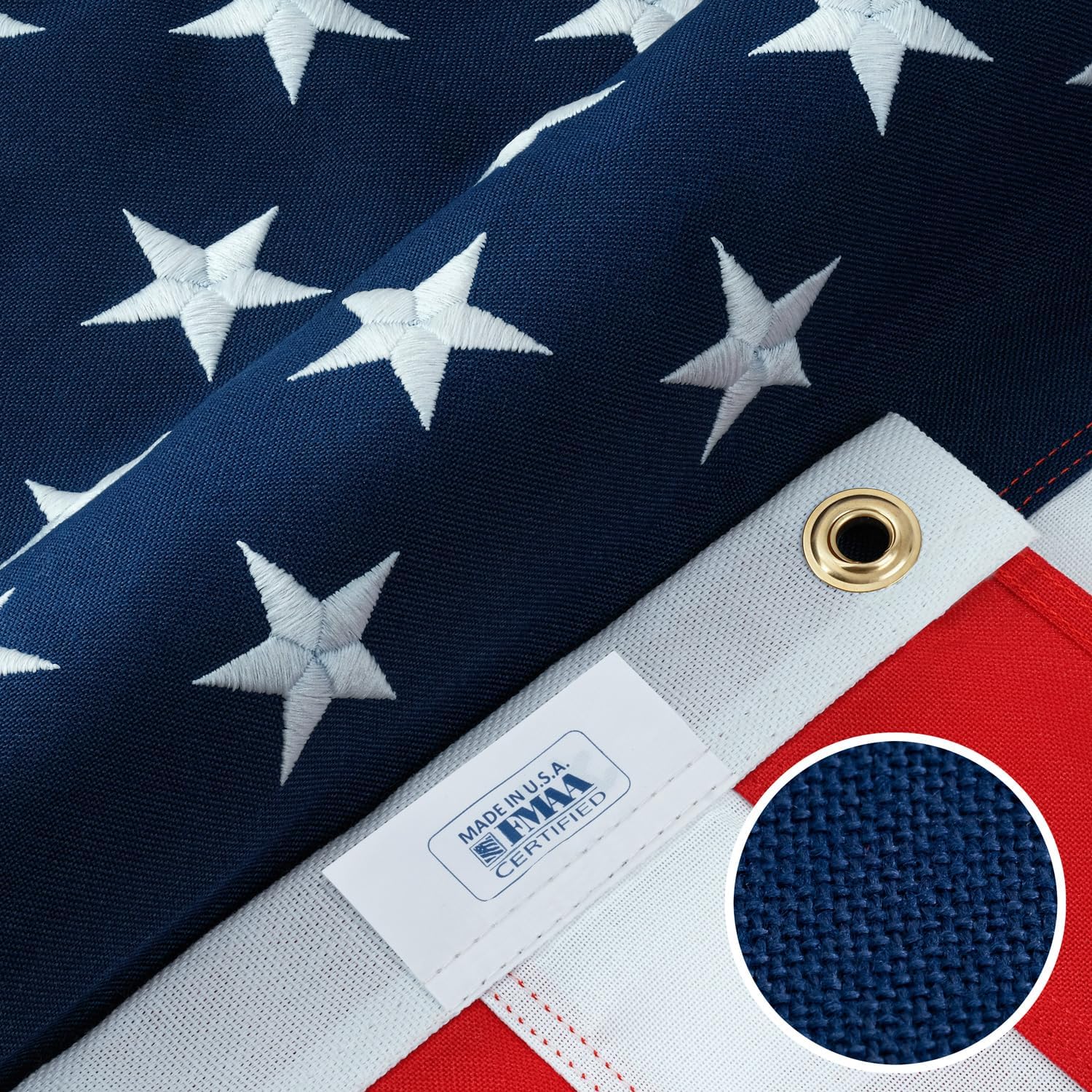 Detalle de American Flags Outdoor Flag 5x8