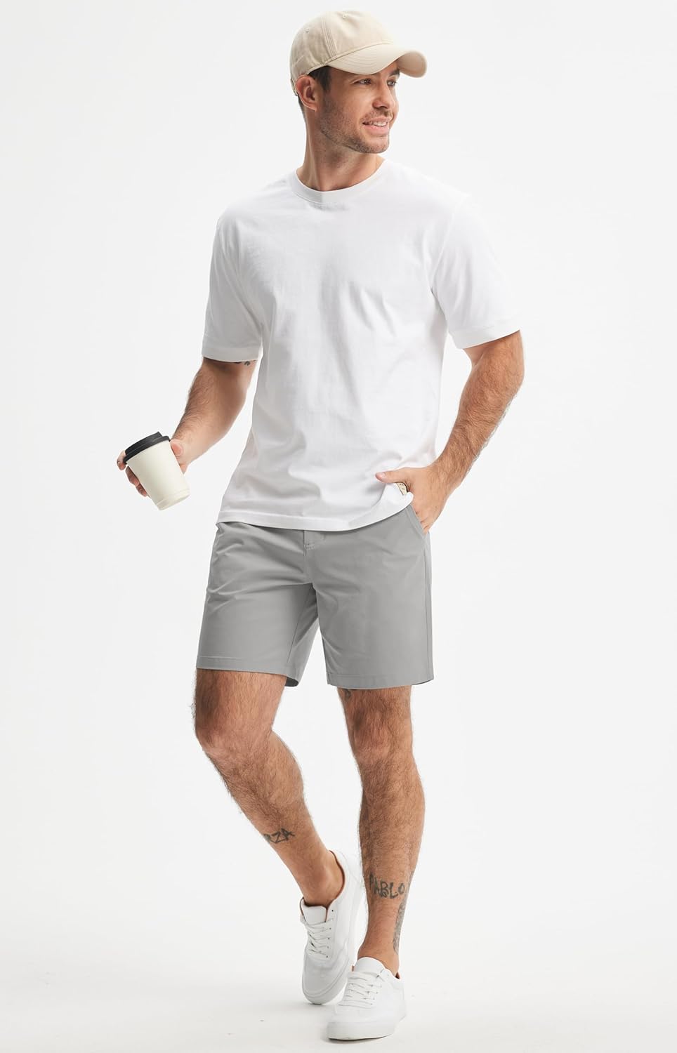 Thumbnail 4 de Libin Men’s Golf Shorts (7"/9")—Lightweight Quick-Dry Work & Casual Hybrid Shorts with Flat Front