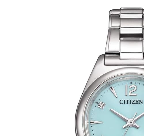 Thumbnail 4 de Citizen Orologio da donna Eco-Drive 32025930, cinturino titanio argentato, quadrante blu