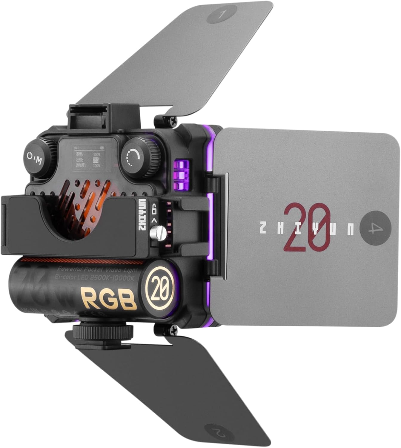 Thumbnail 2 de ZHIYUN FIVERAY M20C Combo 20W RGB Video Light