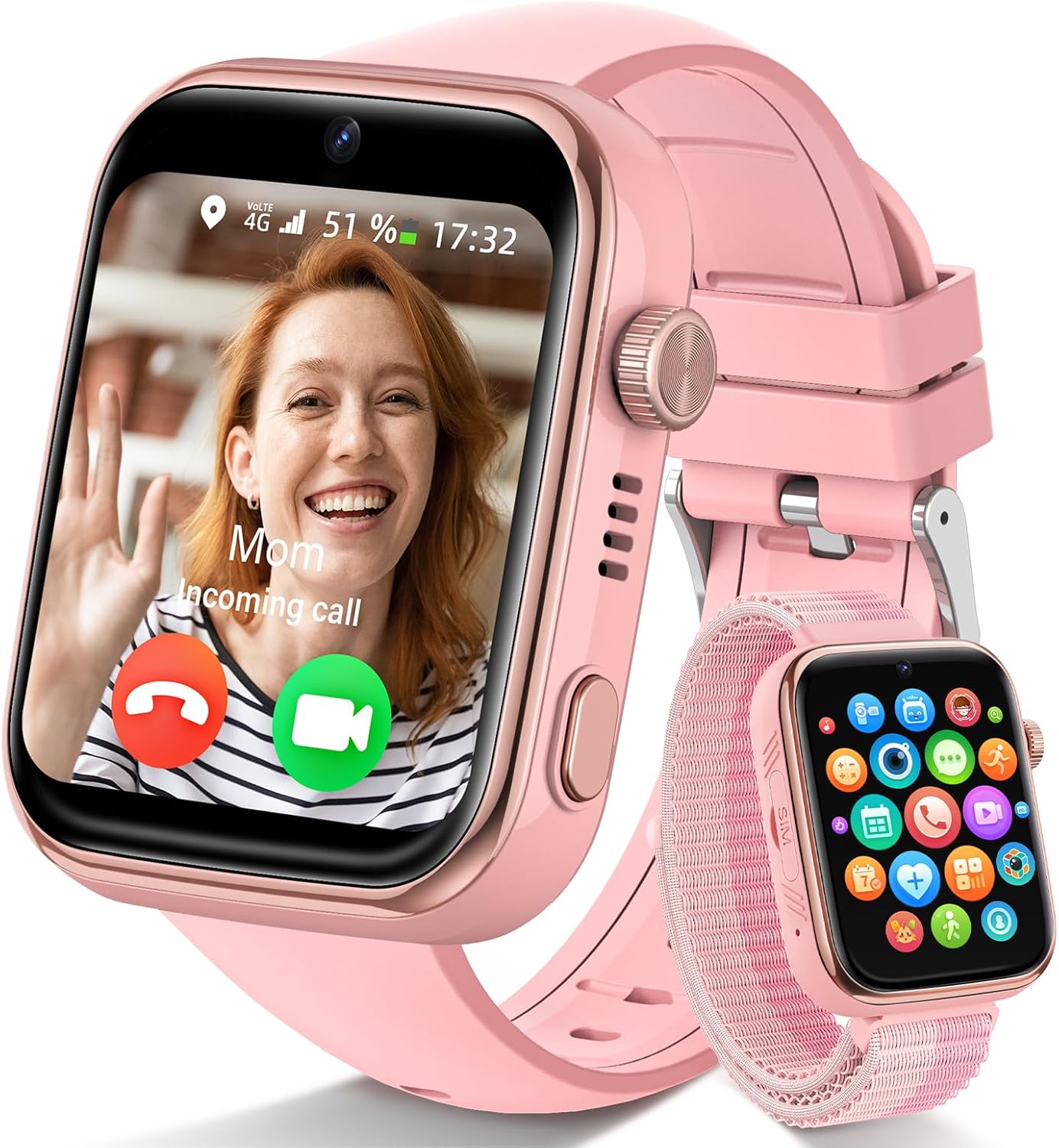 Montre connectée 4G Enfant Appels Vidéo