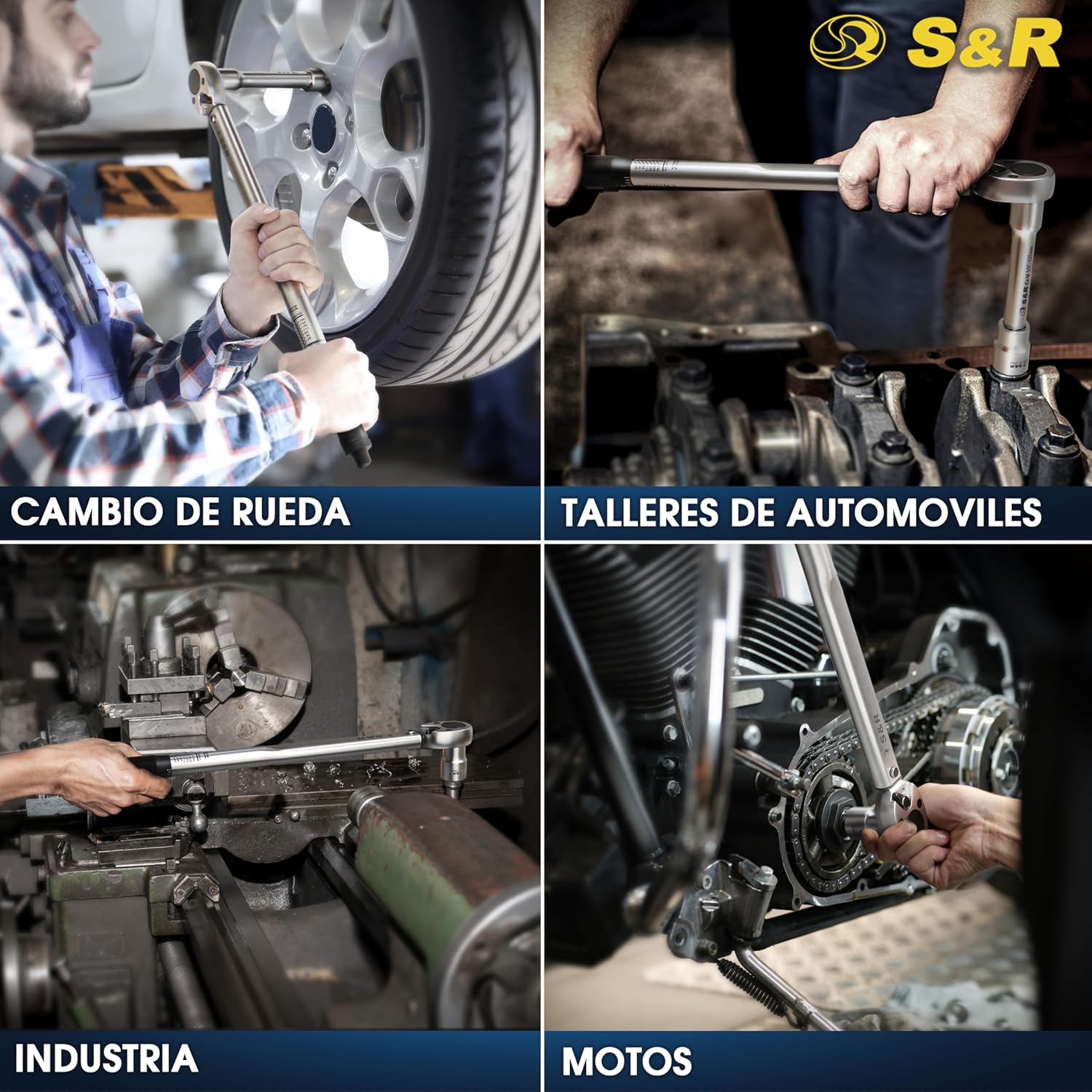 Thumbnail 6 de S&R Llave Dinamométrica 1/2 28-210 Nm
