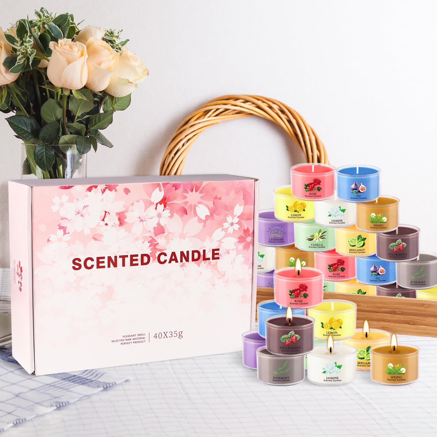 Thumbnail 4 de 40 Scented Candle Set 35g โ 10 Fragrances ๐ฏ