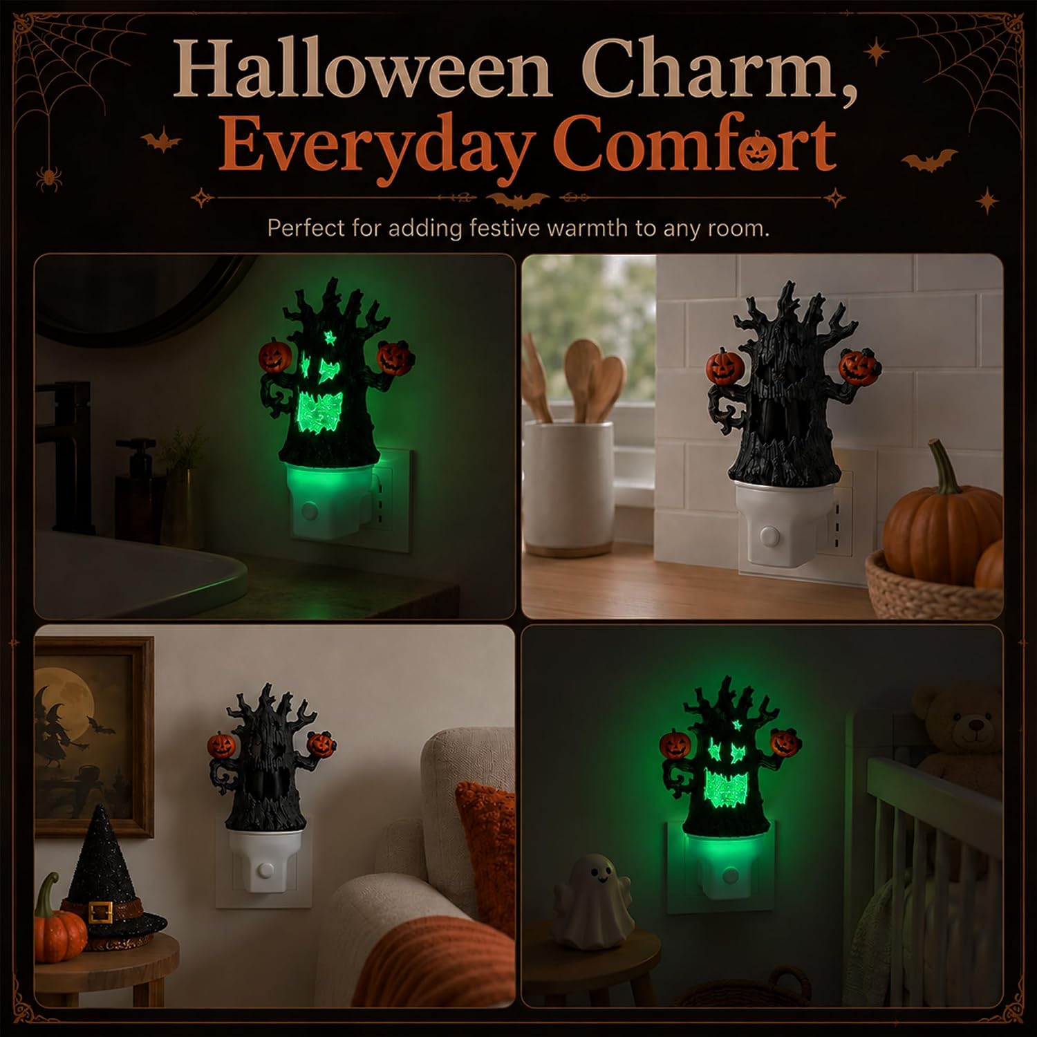Thumbnail 4 de Niqelva Halloween night light