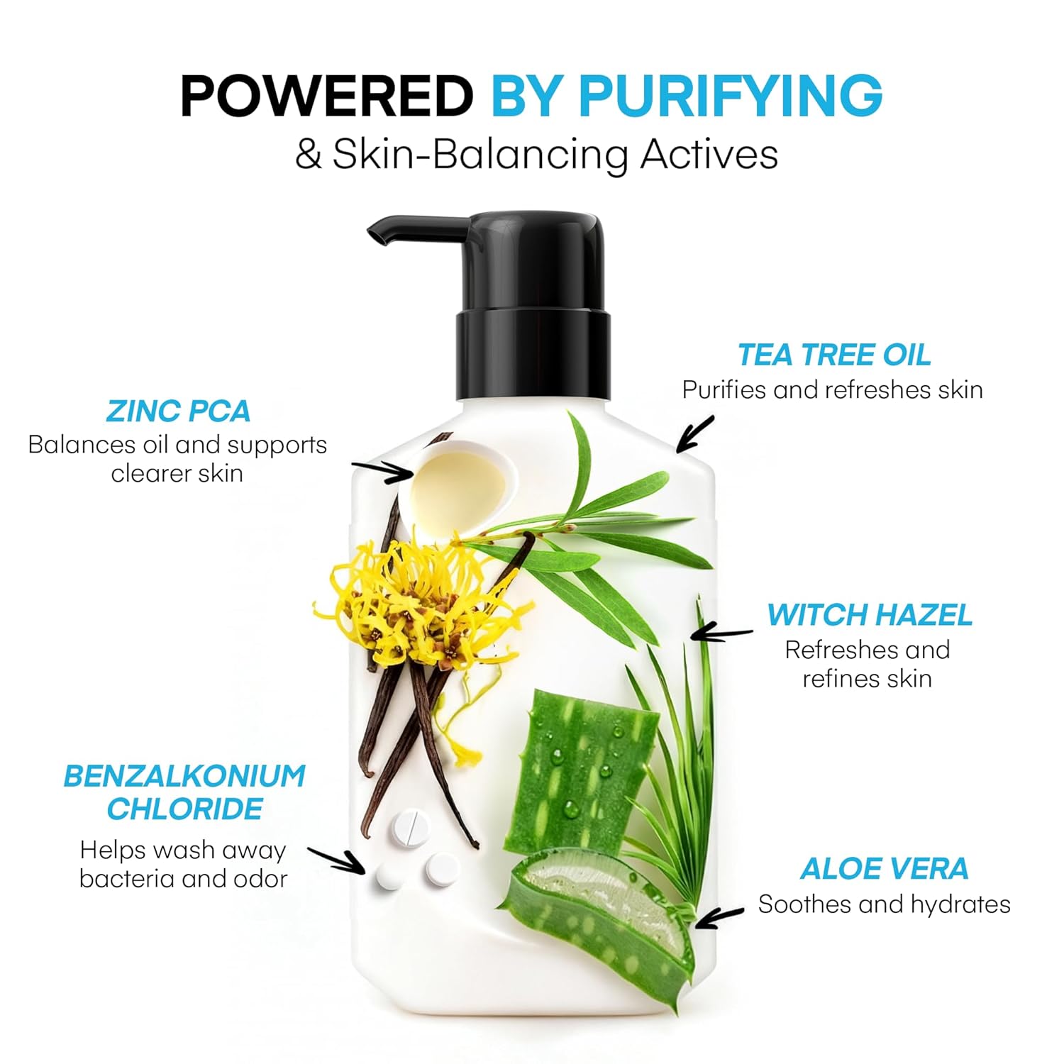 Detalle de ProBliva Body Wash with Tea Tree Oil