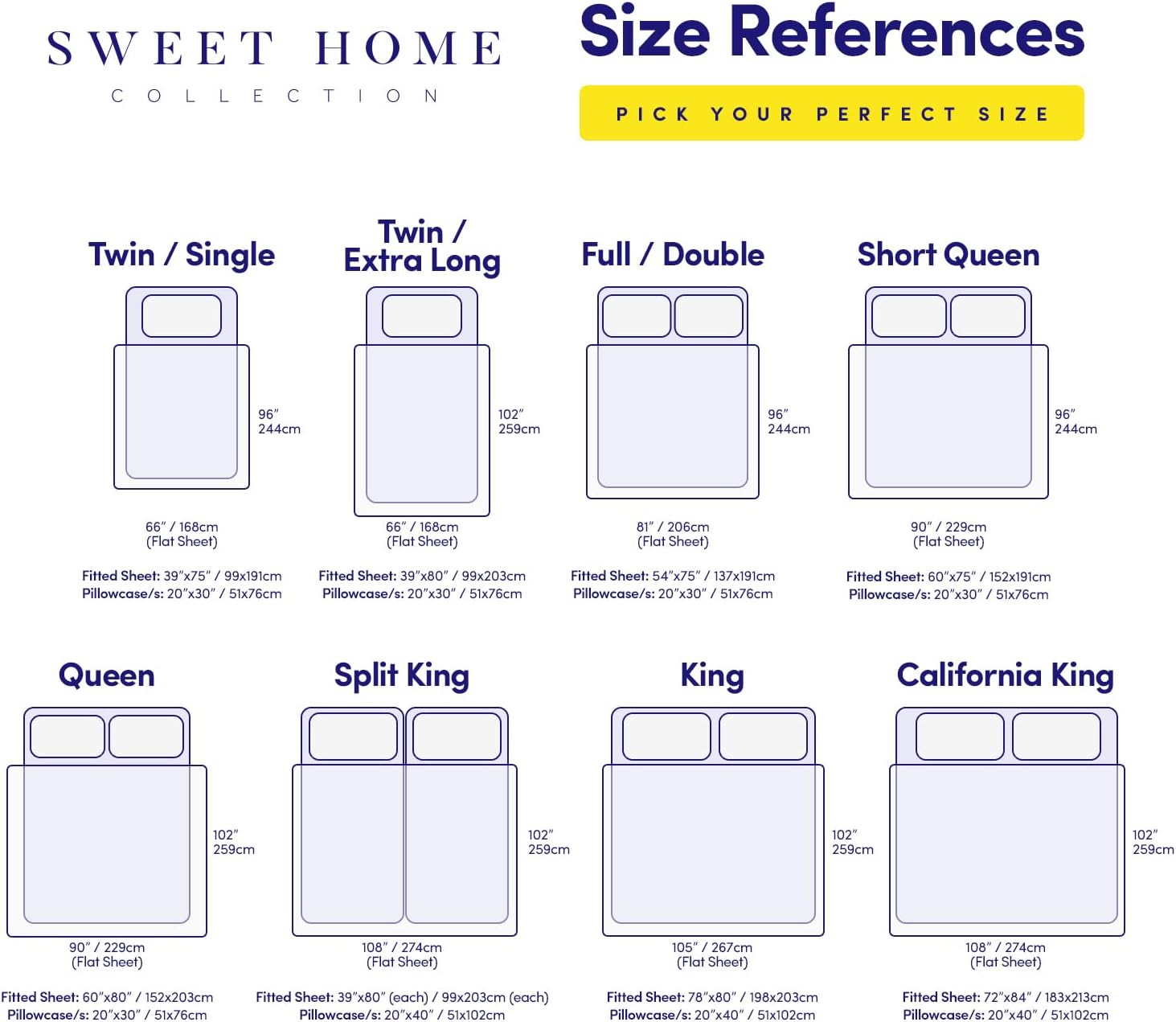 Thumbnail 5 de 1500 Supreme Collection Twin Sheet Set (Misty) by 1500 Supreme Collection — 3-Piece Extra-Soft Sheets with Stay-in-Place Straps
