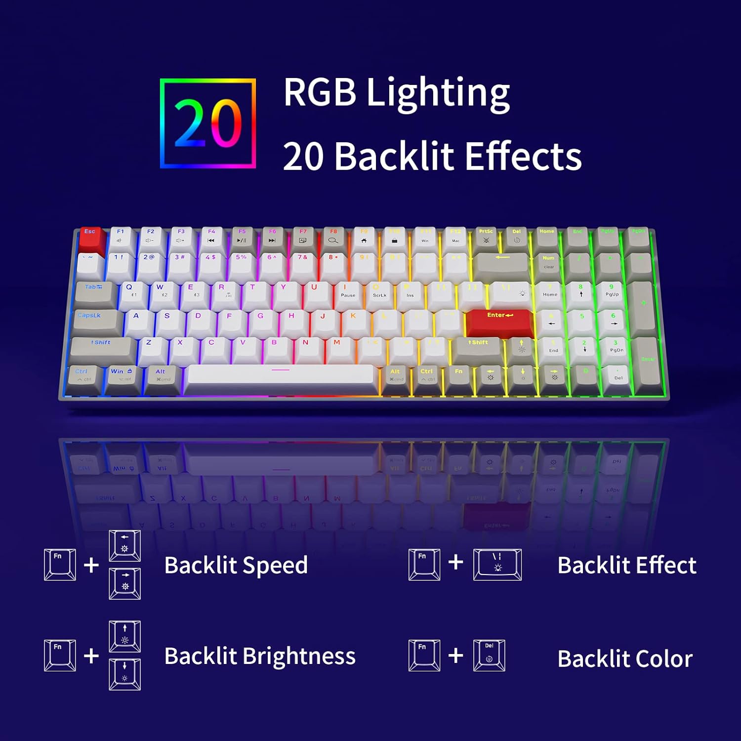 Thumbnail 1 de Newmen GM1000 wireless mechanical keyboard