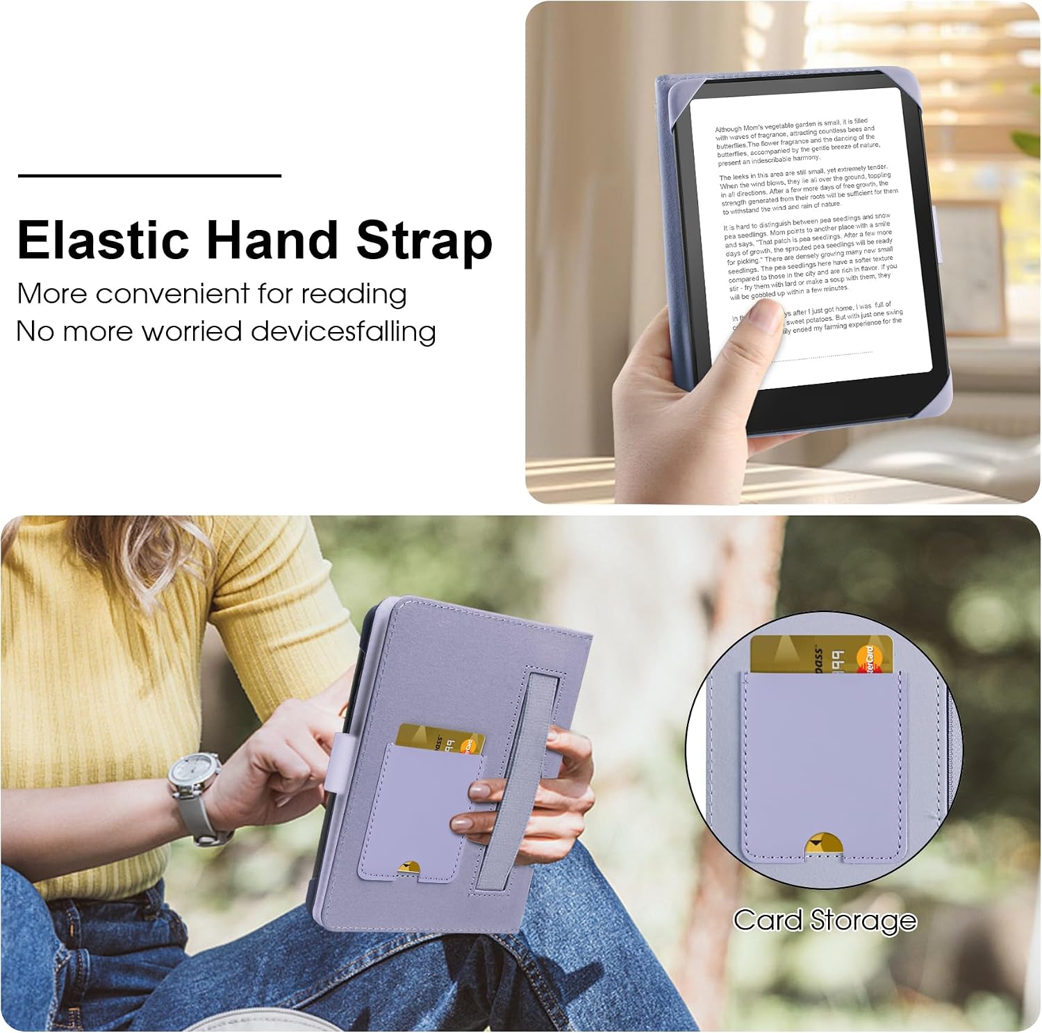 Thumbnail 6 de HoYiXi Universal Case 6-inch Kindle cover