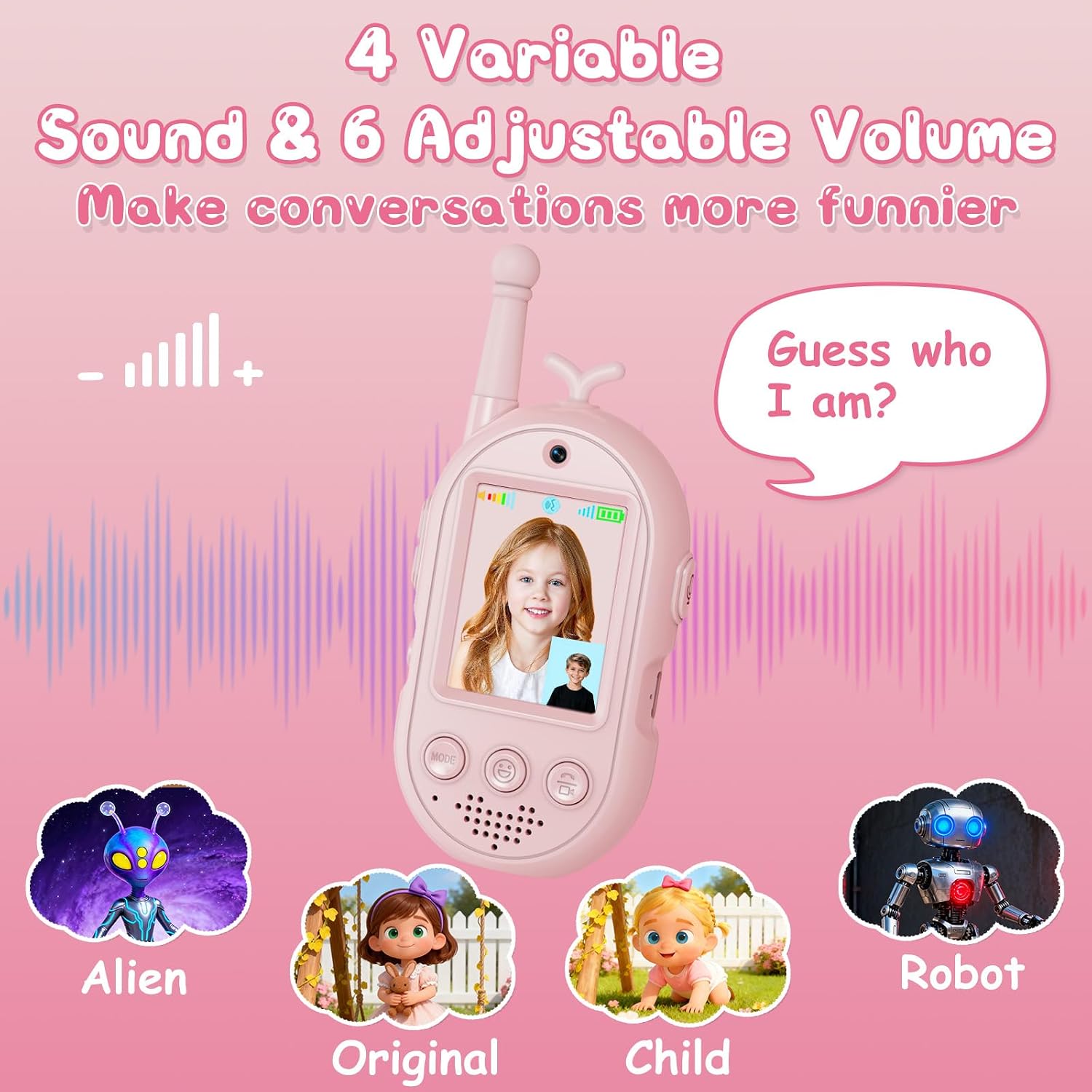 Detalle de Trigowalt Talkie Walkie Enfants 3-12 ans