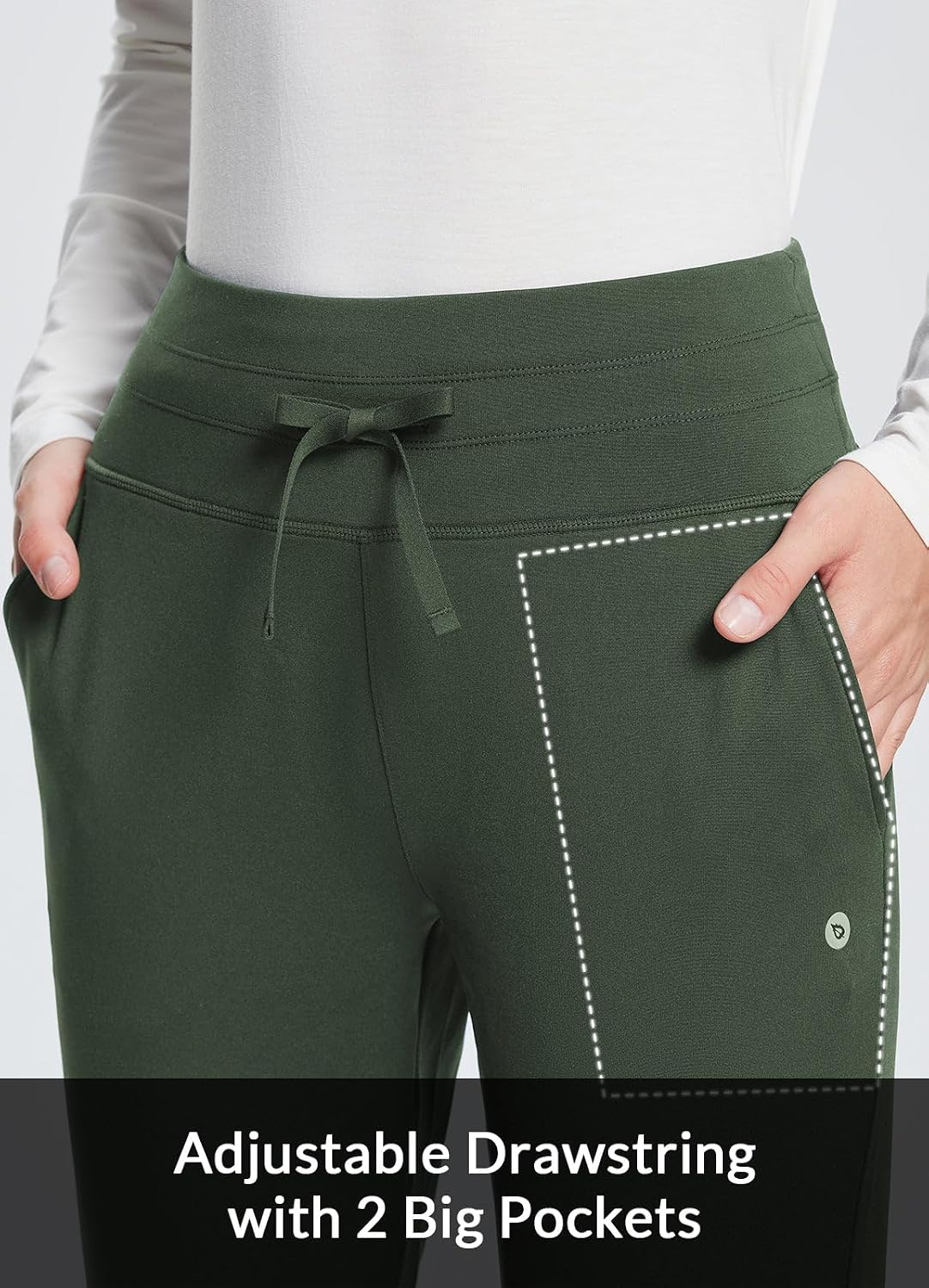 Thumbnail 4 de BALEAF Women's Fleece-Lined Winter Joggers, Water-Resistant with Deep Pockets