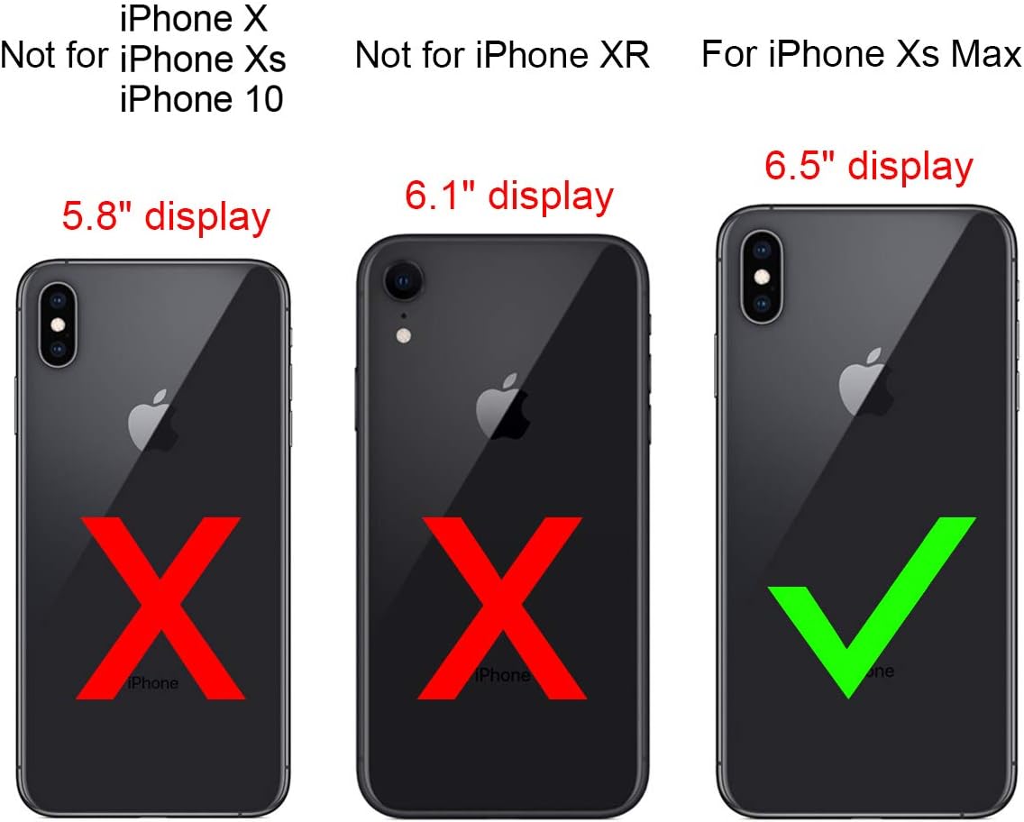 Thumbnail 6 de Vofolen Fcard-Xs Max-Navy Wallet Case for iPhone XS Max, 4-Card Holder