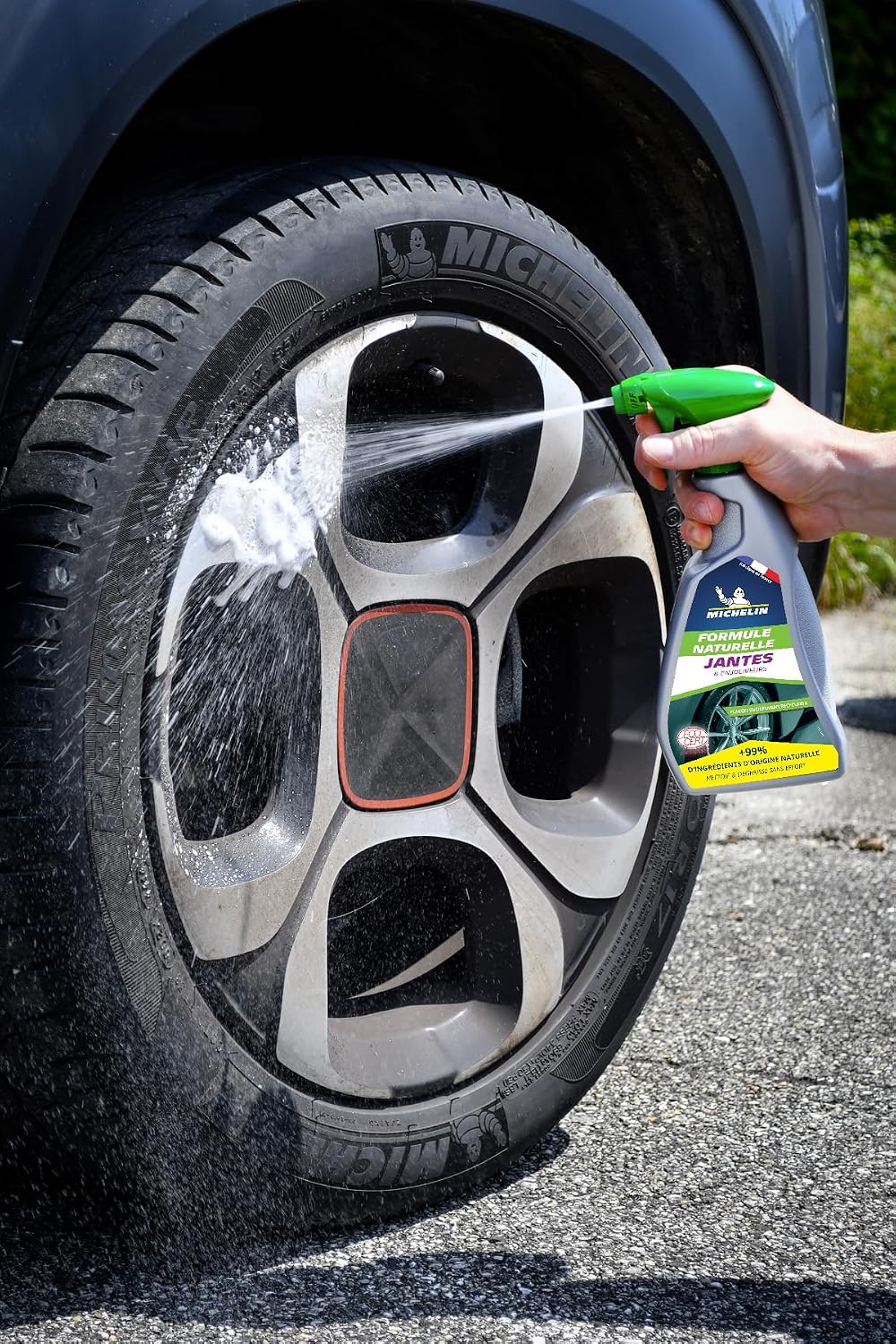Detalle de Michelin 009160 detergente ecologico per cerchioni e copricerchi, 500 ml