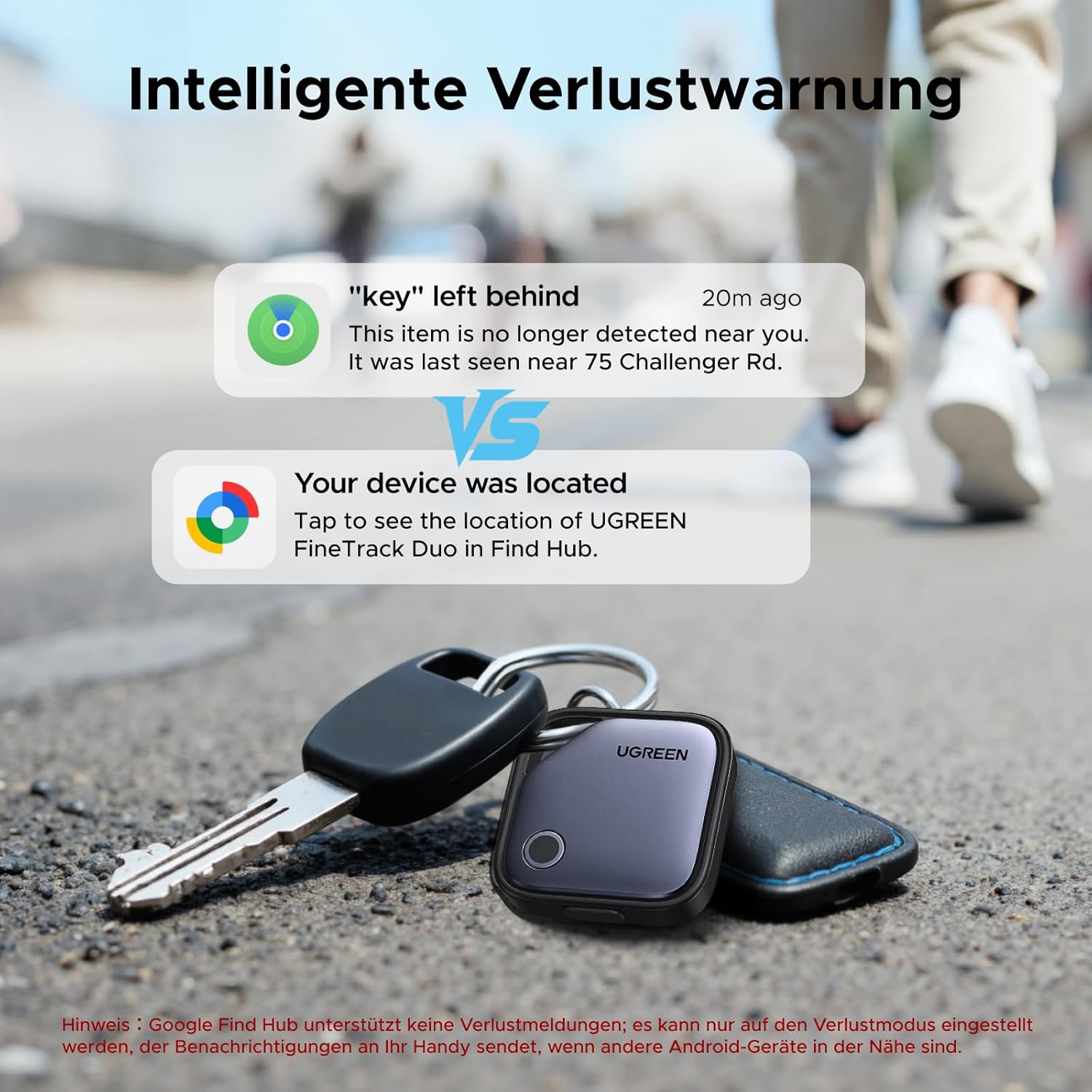 Thumbnail 5 de UGREEN FineTrack Duo 4er Pack Tracker USB‑C