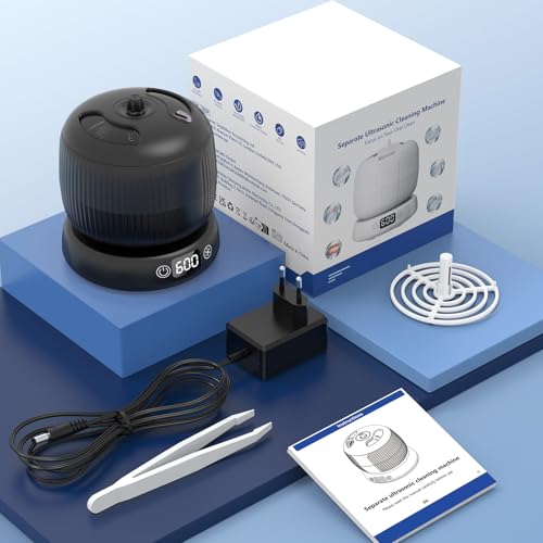 Thumbnail 7 de Morole Pulitore Ultrasuoni con Lampada UV – 45000 Hz, 200 ml, Portatile