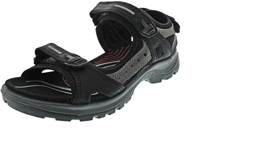 Detalle 1 de ECCO Damen OFFROAD YUCATAN Schwarz/Mole 43 – Vielseitiger Outdoor-Schuh mit stabilem Tragekomfort