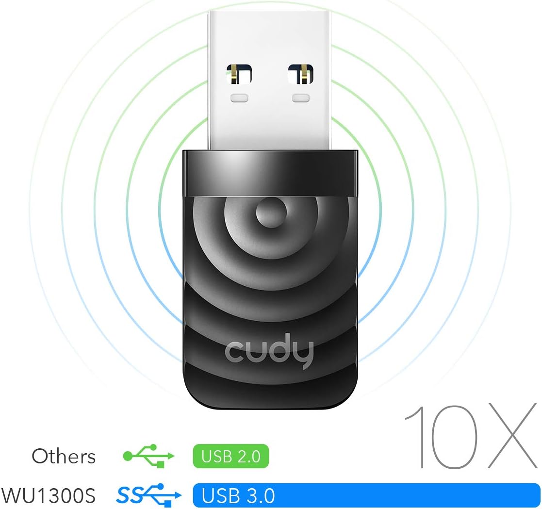 Detalle de Cudy AC1300 WiFi USB 3.0 1300 Mbps