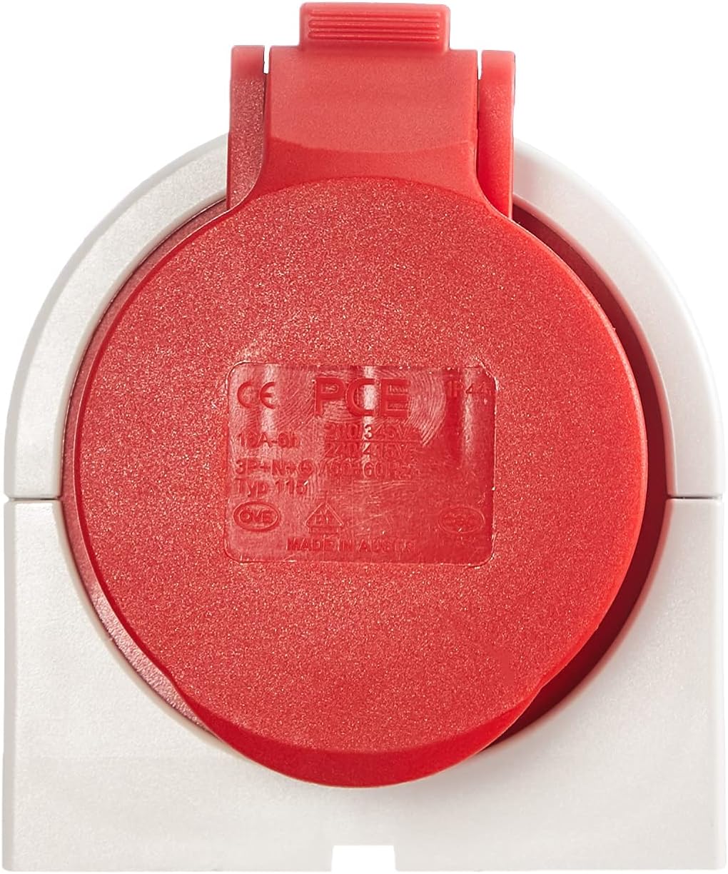 Thumbnail 2 de Kopp 101600002 CEE Wandsteckdose, 5-polig, 16 A, 400 V, rot