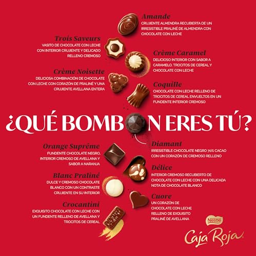 Thumbnail 5 de Nestlé Caja Roja: bombones de chocolate con leche en estuche 800 g