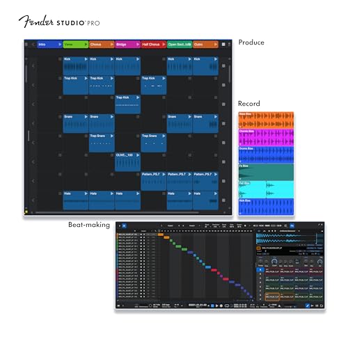 Detalle de Fender Studio Pro Perpetual License by PreSonus Audio Electronics