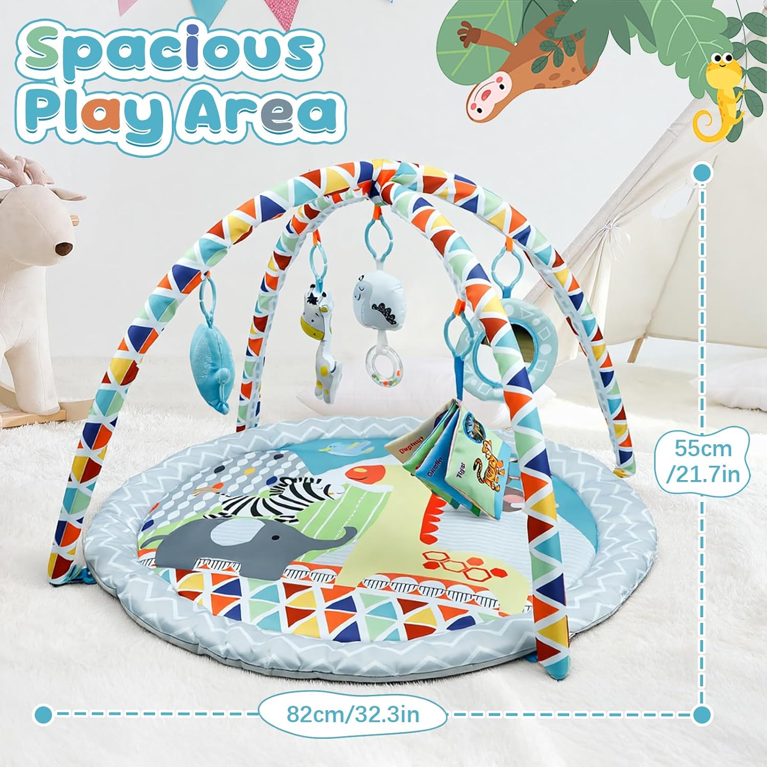 Thumbnail 2 de Baby Play Mat and Gym: Multi-Stage Activity Gym for 0–36 Months