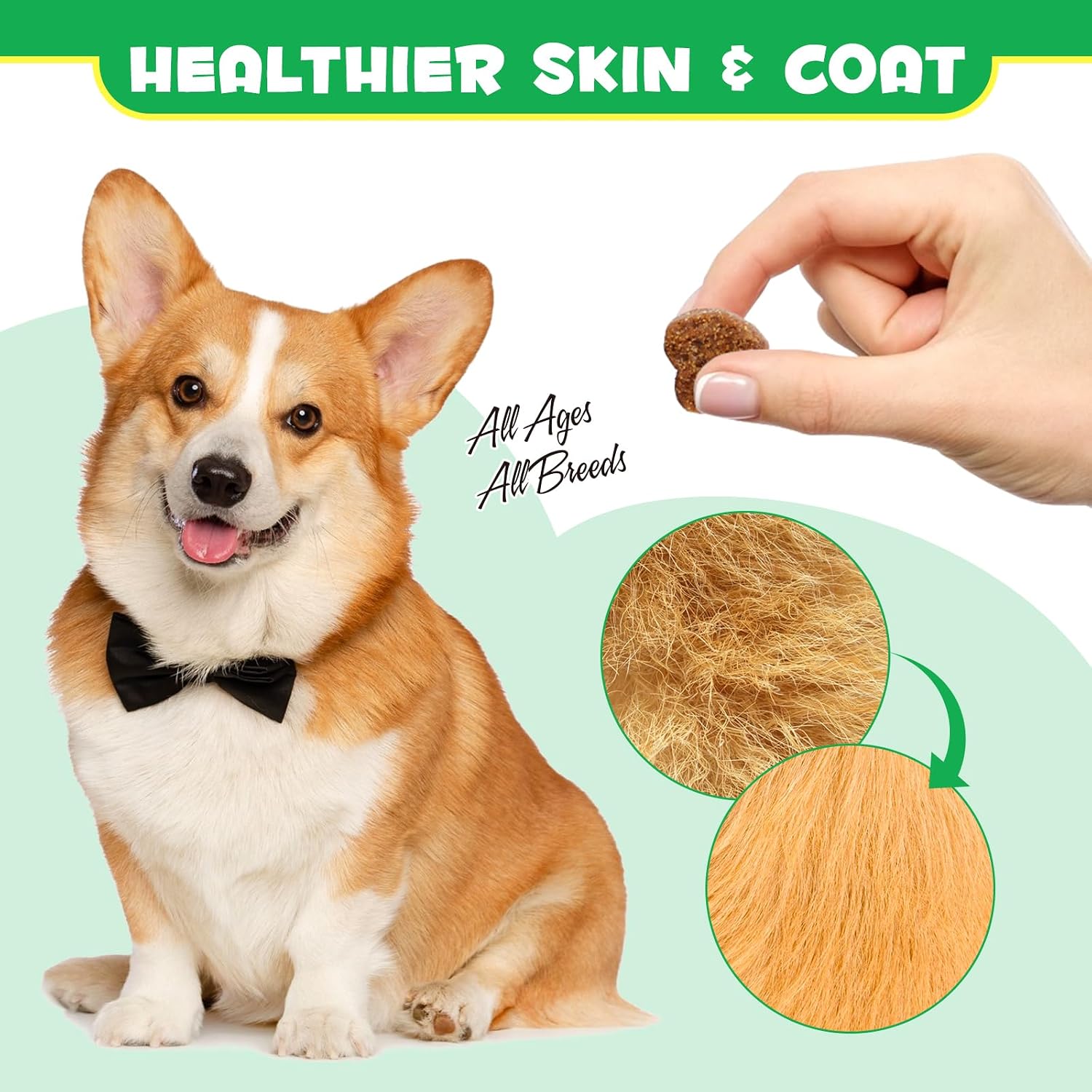 Detalle 2 de Probiotische Kausnacks für Hunde – Verdauung, Haut & Immunität, 120 Stück (Entenaroma) – 300 g
