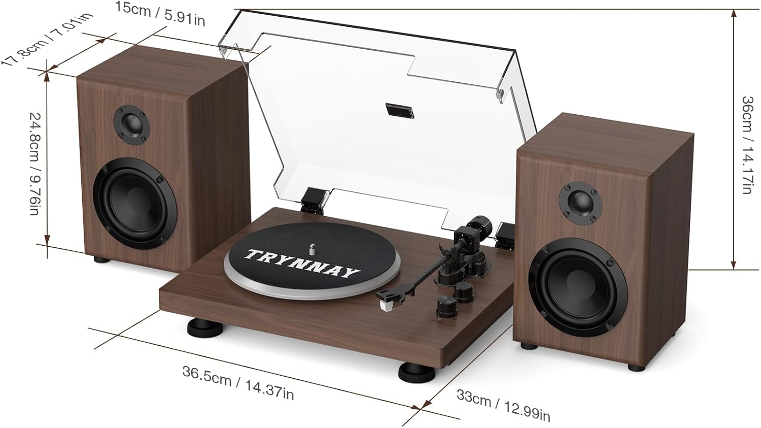 Thumbnail 6 de Trynnay Platine Vinyle 33/45 RPM