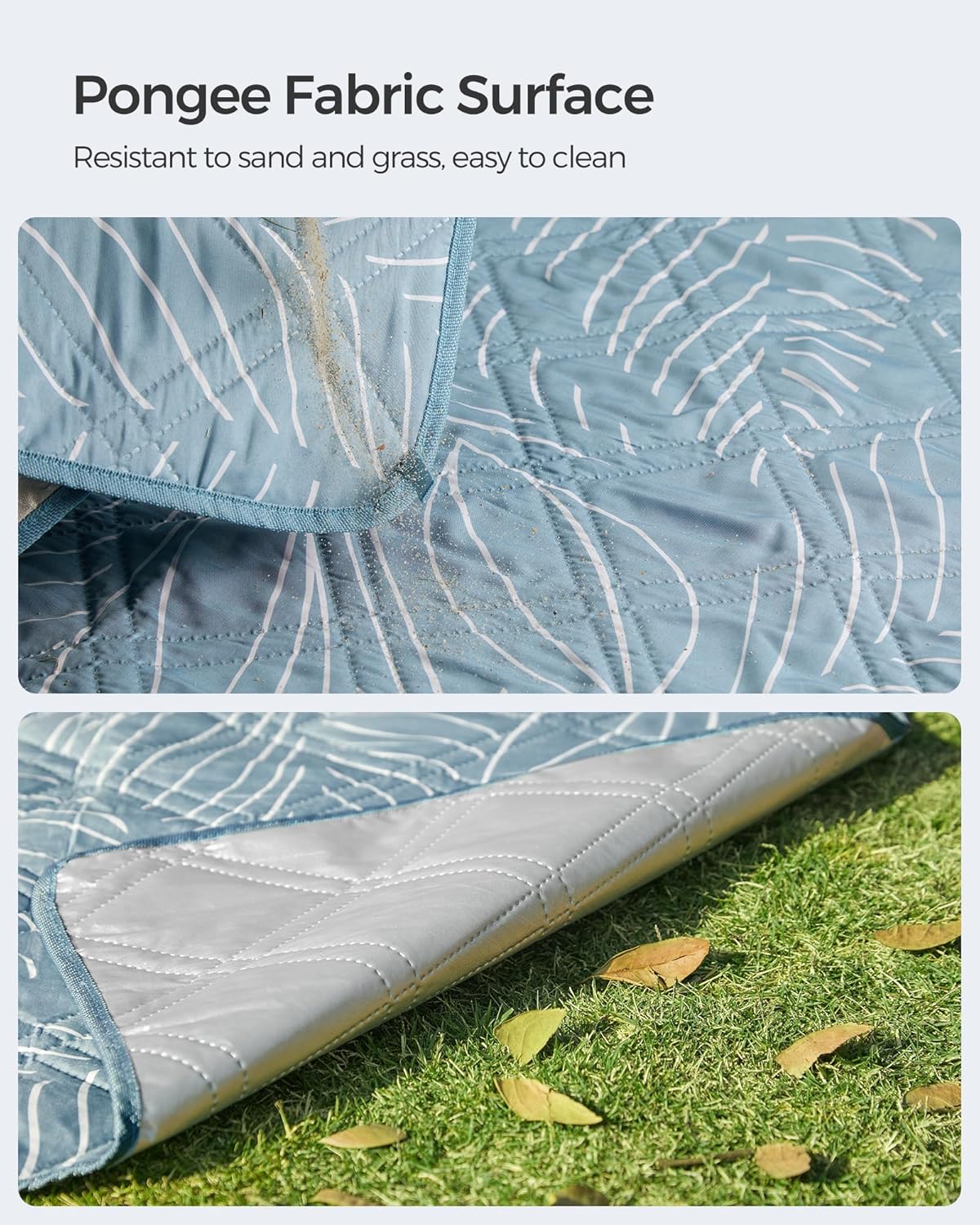 Thumbnail 5 de SONGMICS Picnic Blanket 300 x 200 cm with 4 ground pegs (GCM310Q03)