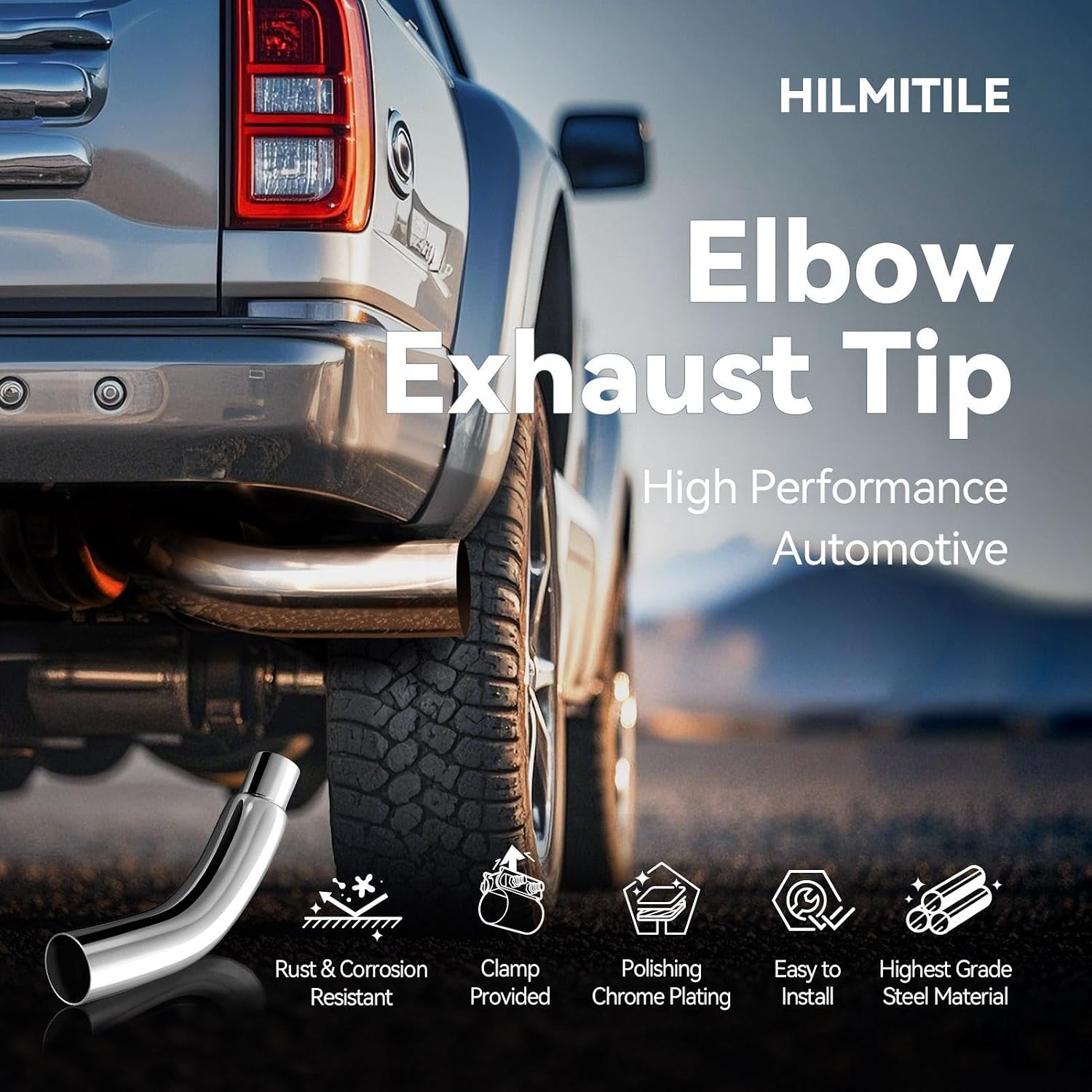 Detalle 2 de HILMITILE Exhaust Tip 5" inlet 6" outlet