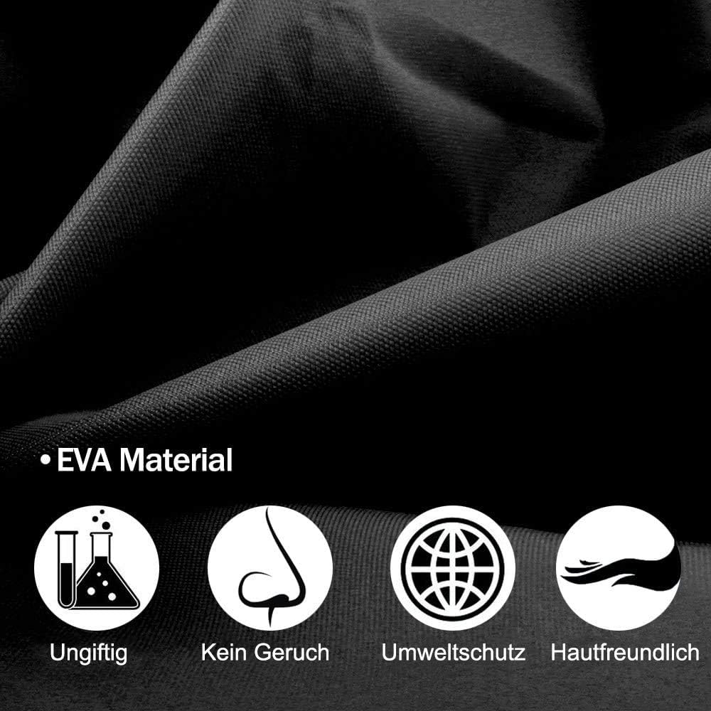 Detalle de Opret Regenponchos 2er-Set: Durchsichtiger, wiederverwendbarer EVA-Regenmantel (unisex) für Wandern, Radfahren, Camping