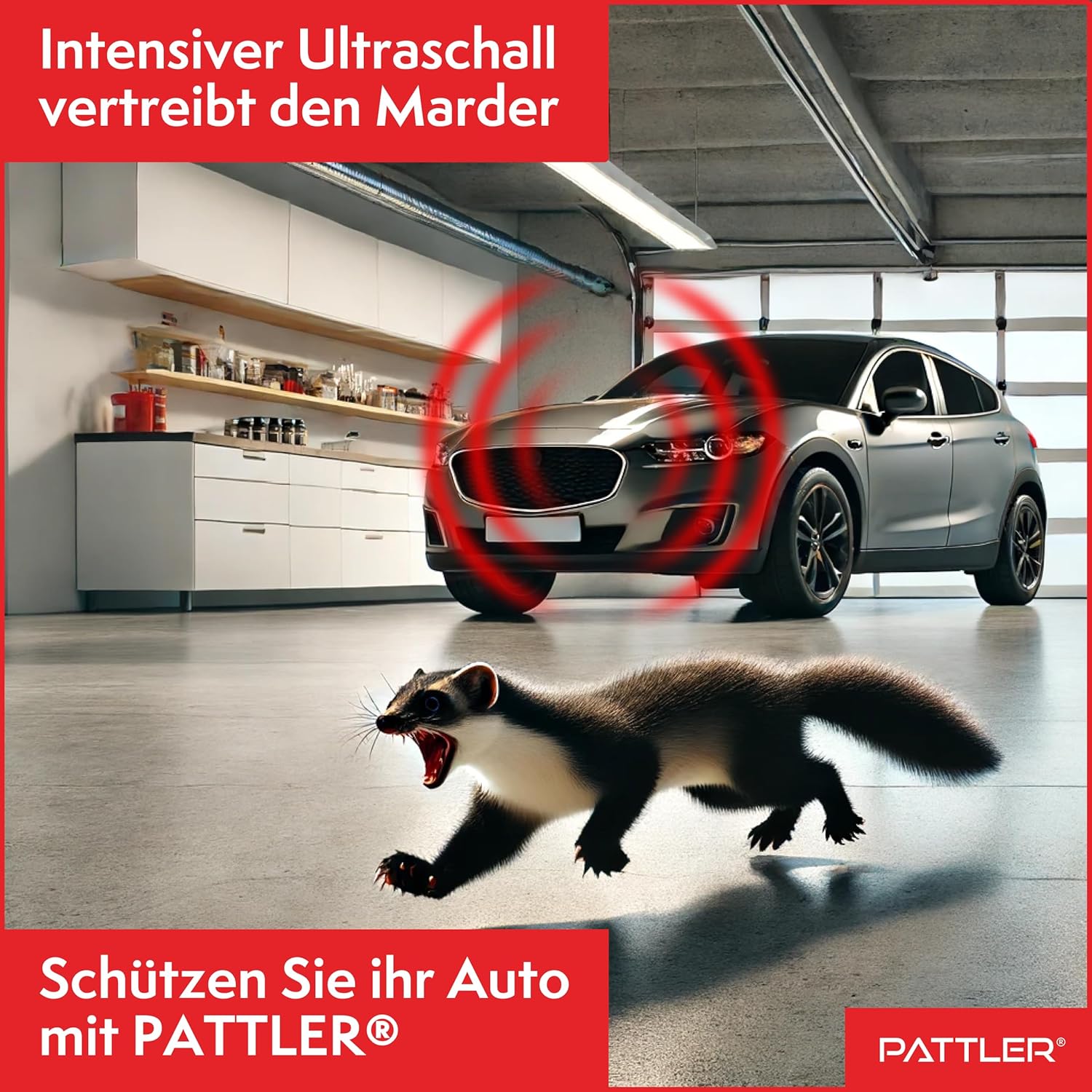 Detalle 2 de PATTLER Marderschreck Auto 60 m²