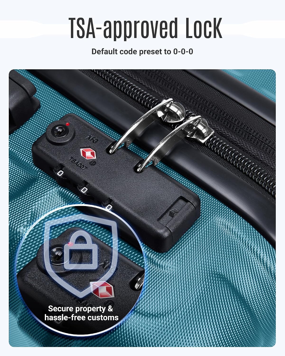 Detalle 1 de LIGHT FLIGHT Luggage Set, ABS