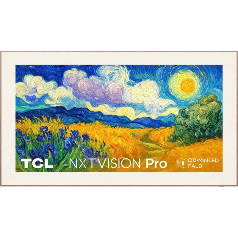 Detalle de TV TCL 98A400 Pro: 98" QD Mini LED, 4K/144 Hz, Google TV y Sonido Onkyo