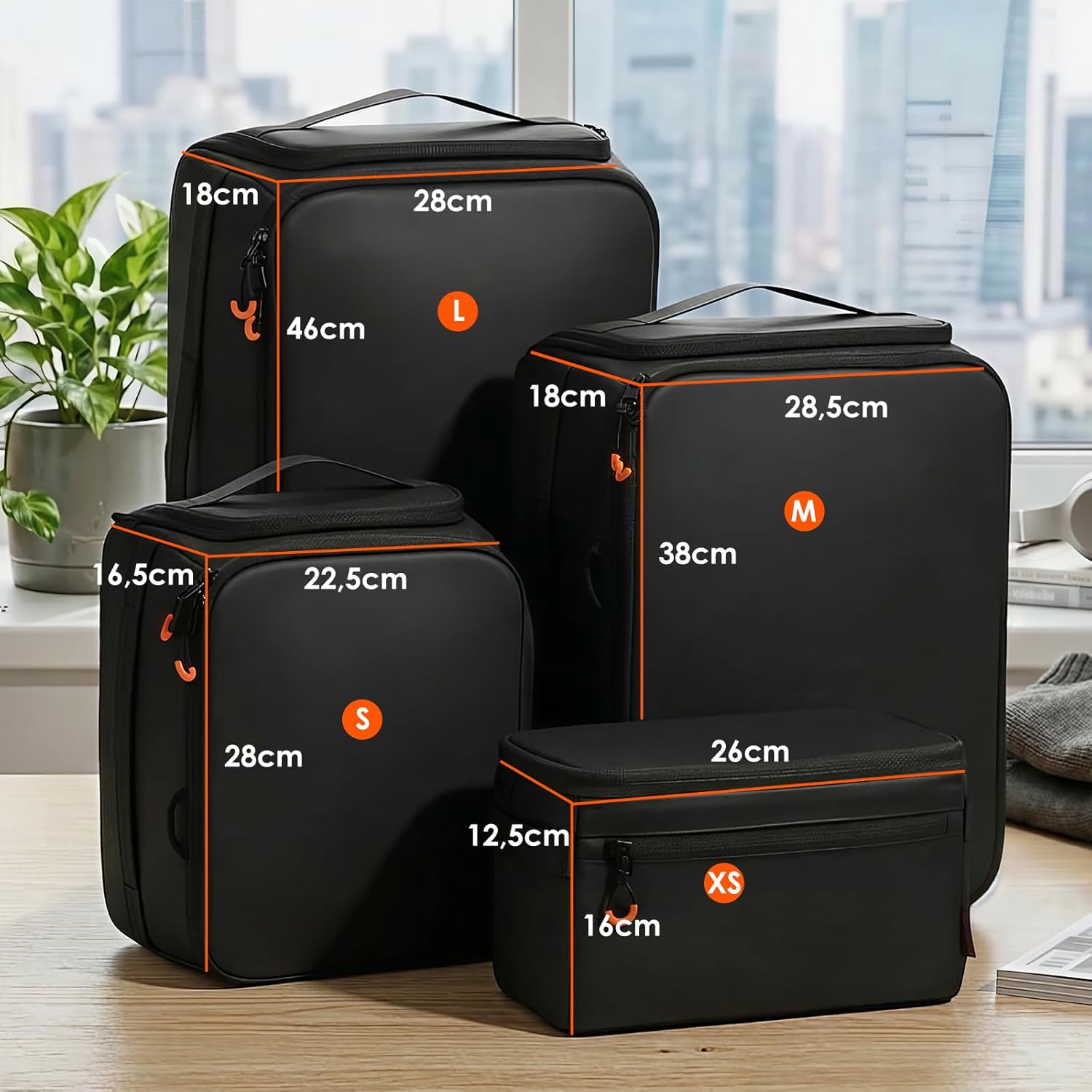 Thumbnail 6 de Tarion Insert pour Sac Appareil Photo - Cadre métallique et intérieur rembourré (XS)