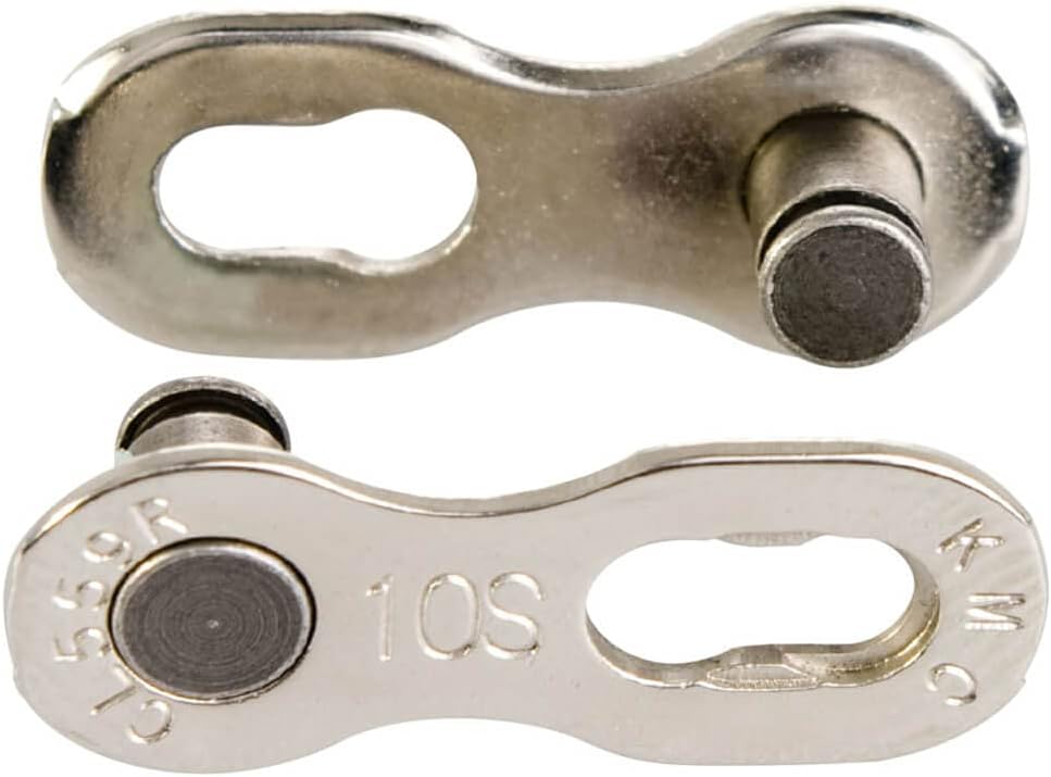 Detalle 1 de KMC CL559R 10速用ミッシングリンク EPT、再利用可能・2ペアセット