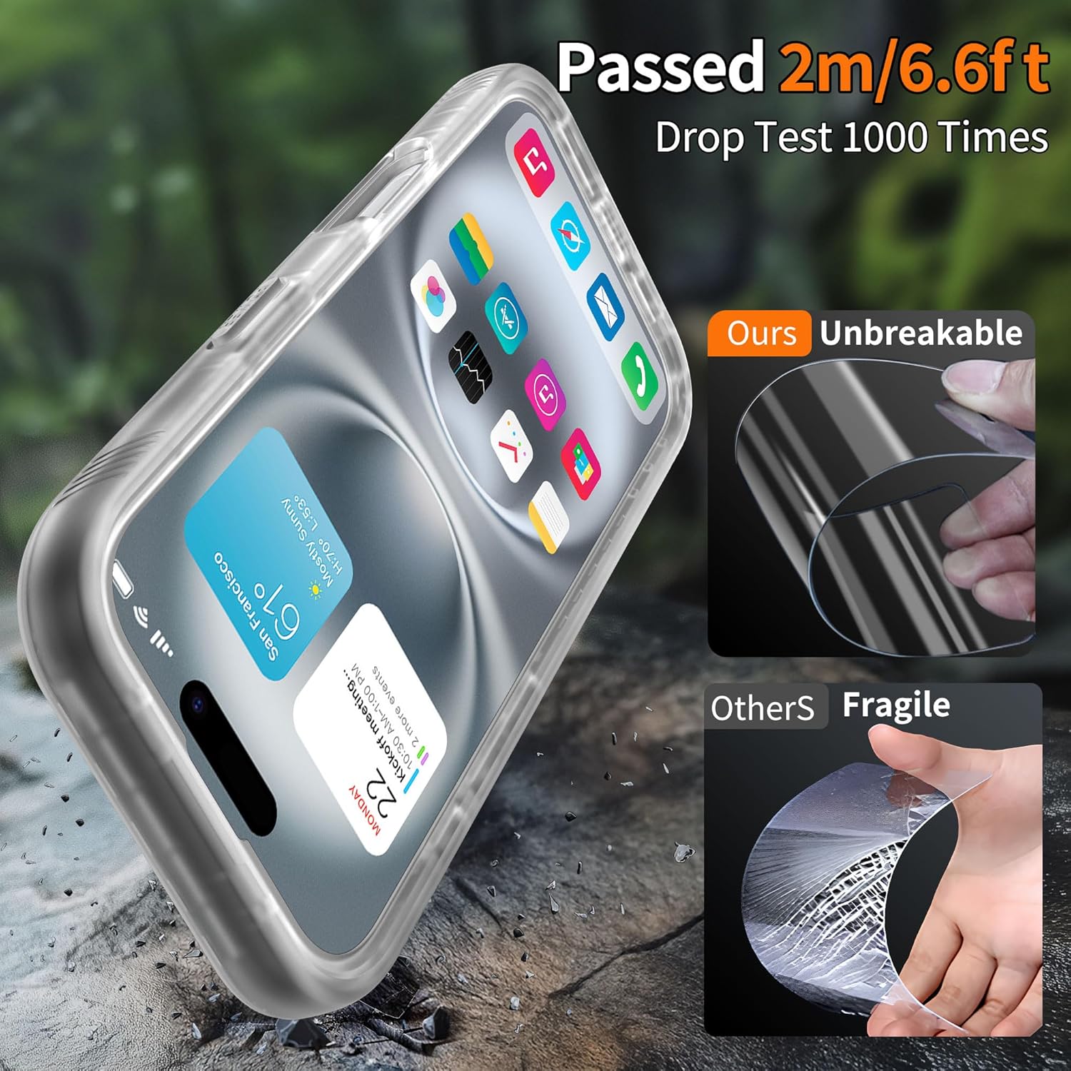 Thumbnail 4 de Cozycase for iPhone 16 Case Waterproof - 360 Heavy Duty with Screen/Camera Protector