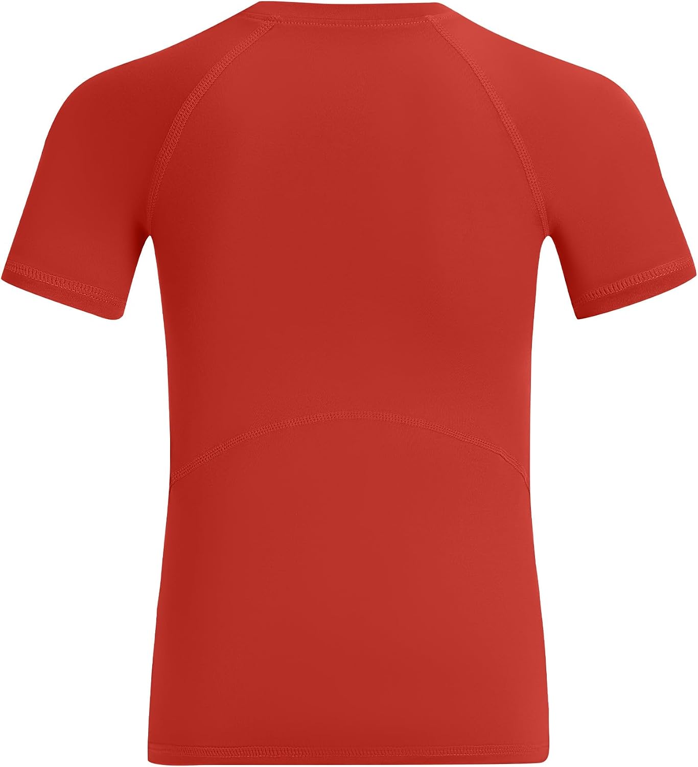 Detalle de Runhit Boys Compression Shirt Short Sleeve with UPF 50+ — Breathable Base Layer for Kids