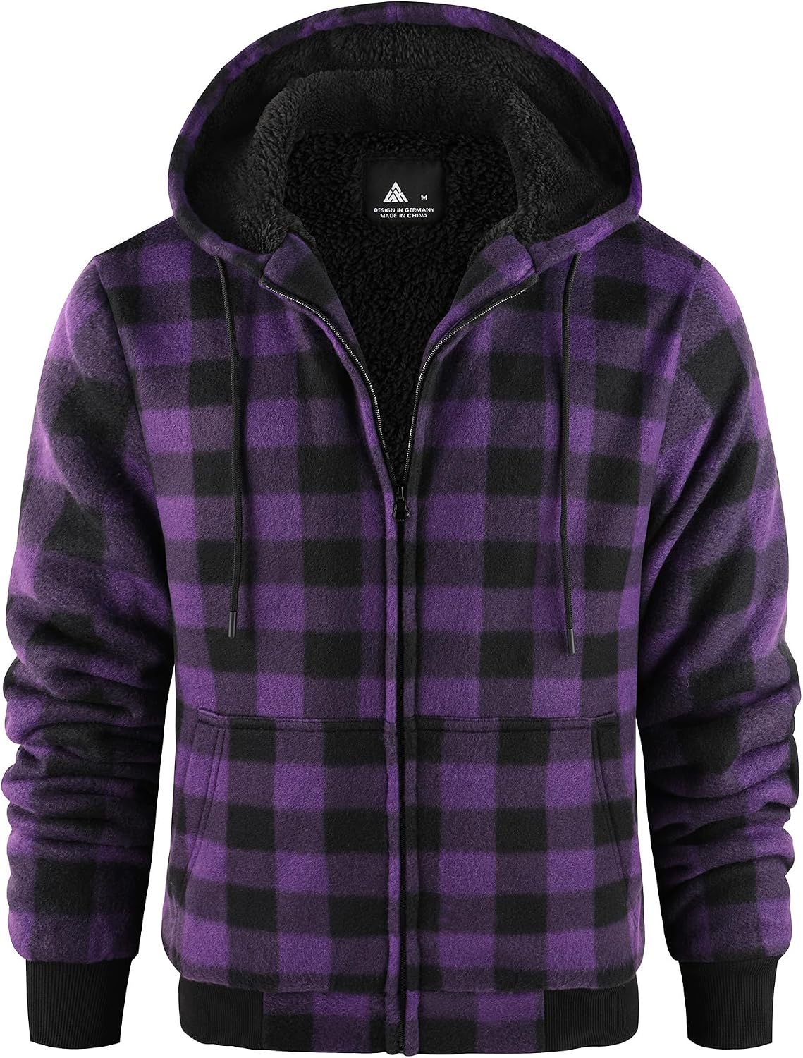 Detalle 1 de Geeksport Veste Polaire Homme à Capuche Zippée