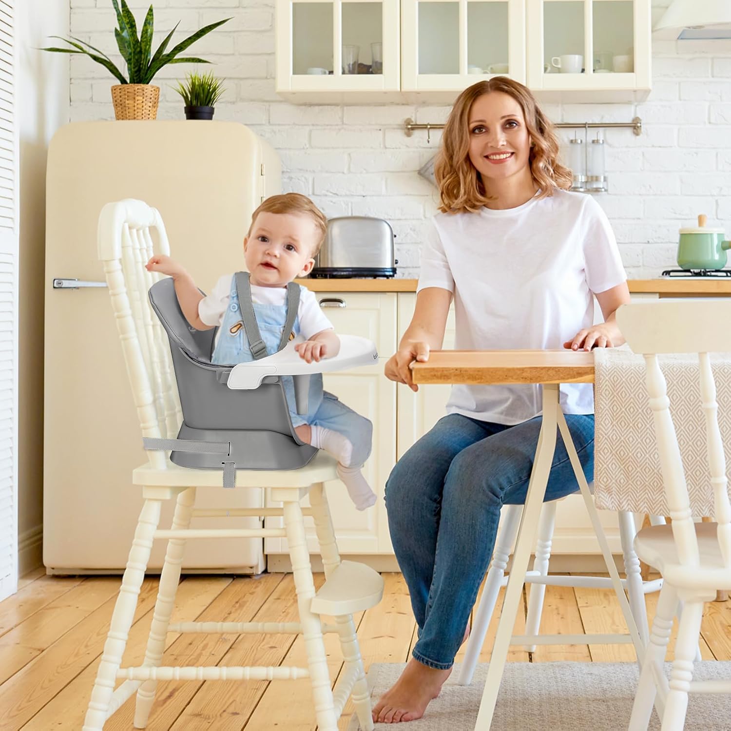 Thumbnail 6 de Ezebaby Seggiolone 6 in 1 Rialzo Da Sedia per bambini