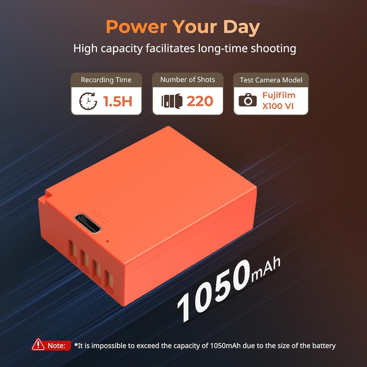 Thumbnail 1 de SMALLRIG NP-W126S 1050mAh batteria