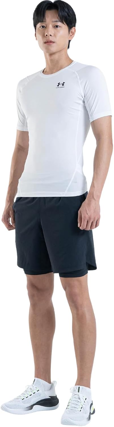Thumbnail 4 de Under Armour Herren UA HG Armour Comp SS: Kurzärmliges Funktionsshirt mit Kompressionspassform
