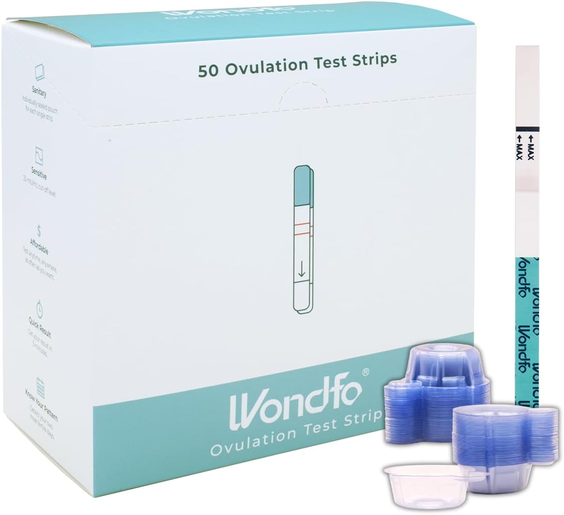 Detalle de Wondfo Ovulation Test Strips, 50-count