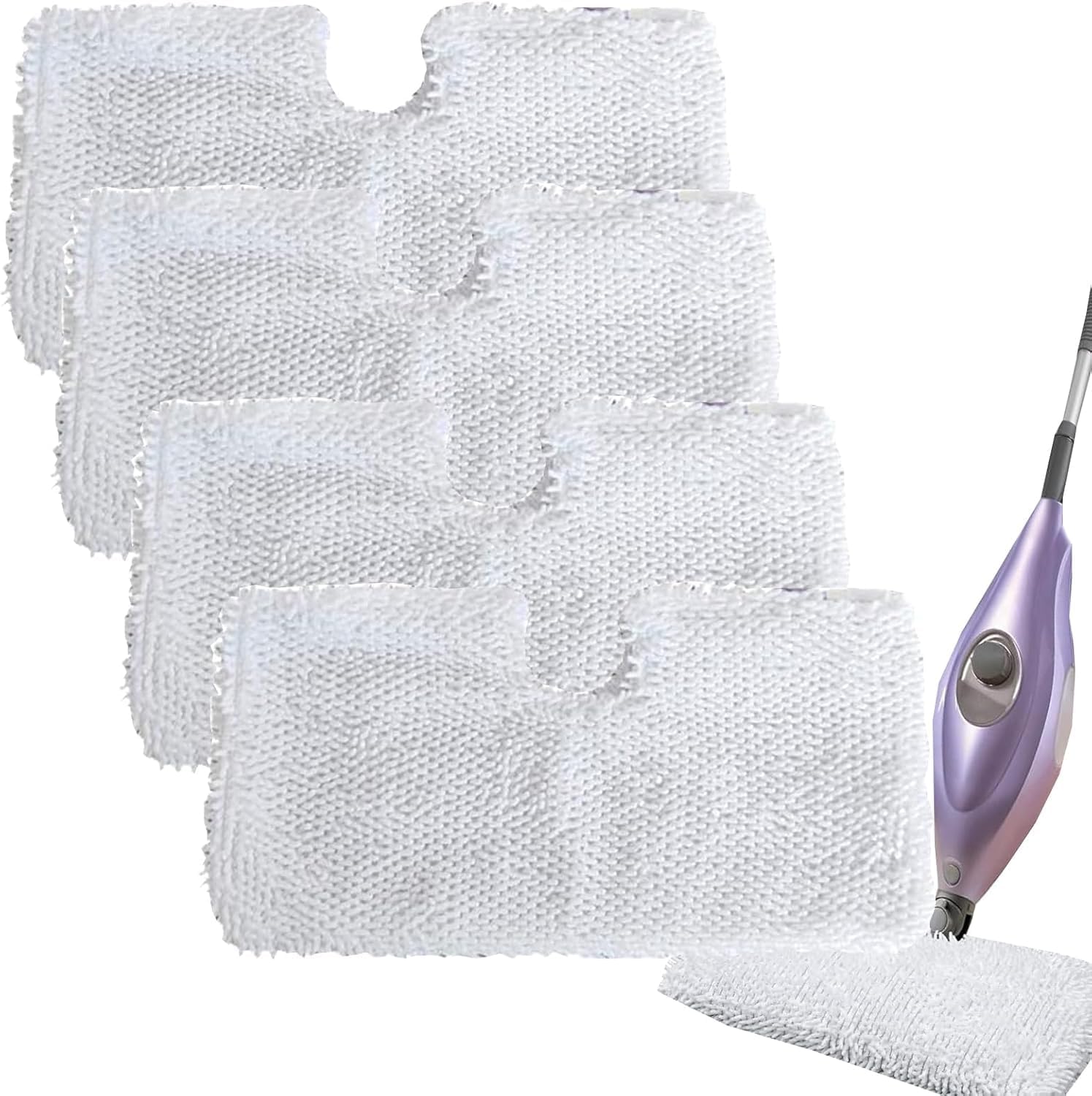 Thumbnail 6 de 4 Pack S6003UK Replacement Pads for Shark Steam Mop S6001UK / S6003UK Klik n’ Flip