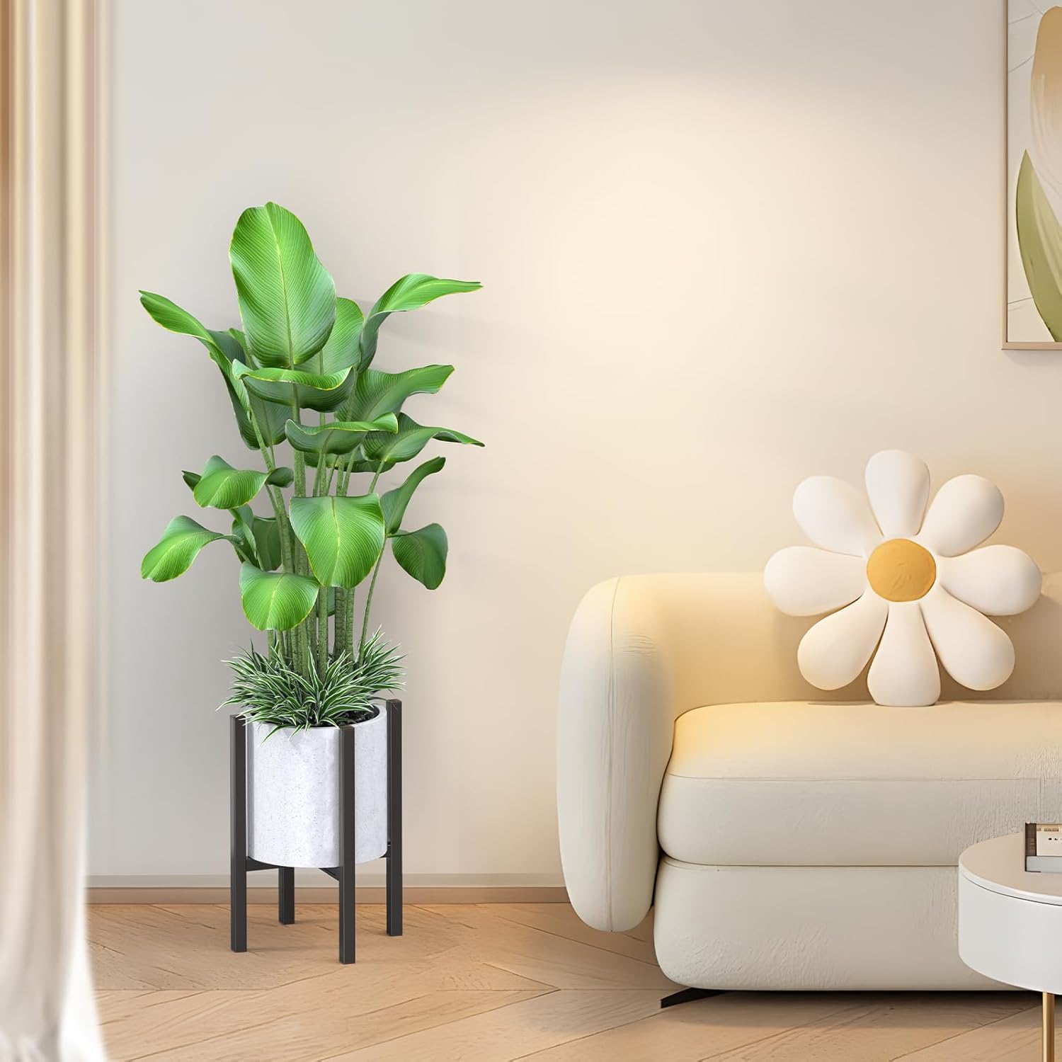 Thumbnail 5 de STLOVe Flower Stand: Adjustable Indoor Plant Shelf in Black Iron