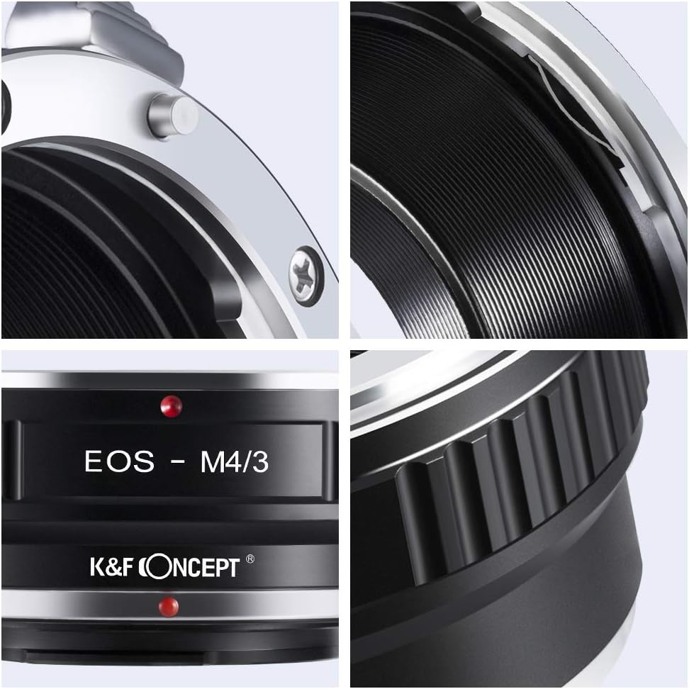 Detalle 2 de K&F CONCEPT EOS-M4/3 Objektivadapter – EF/EF-S auf M4/3 Manual Adapter