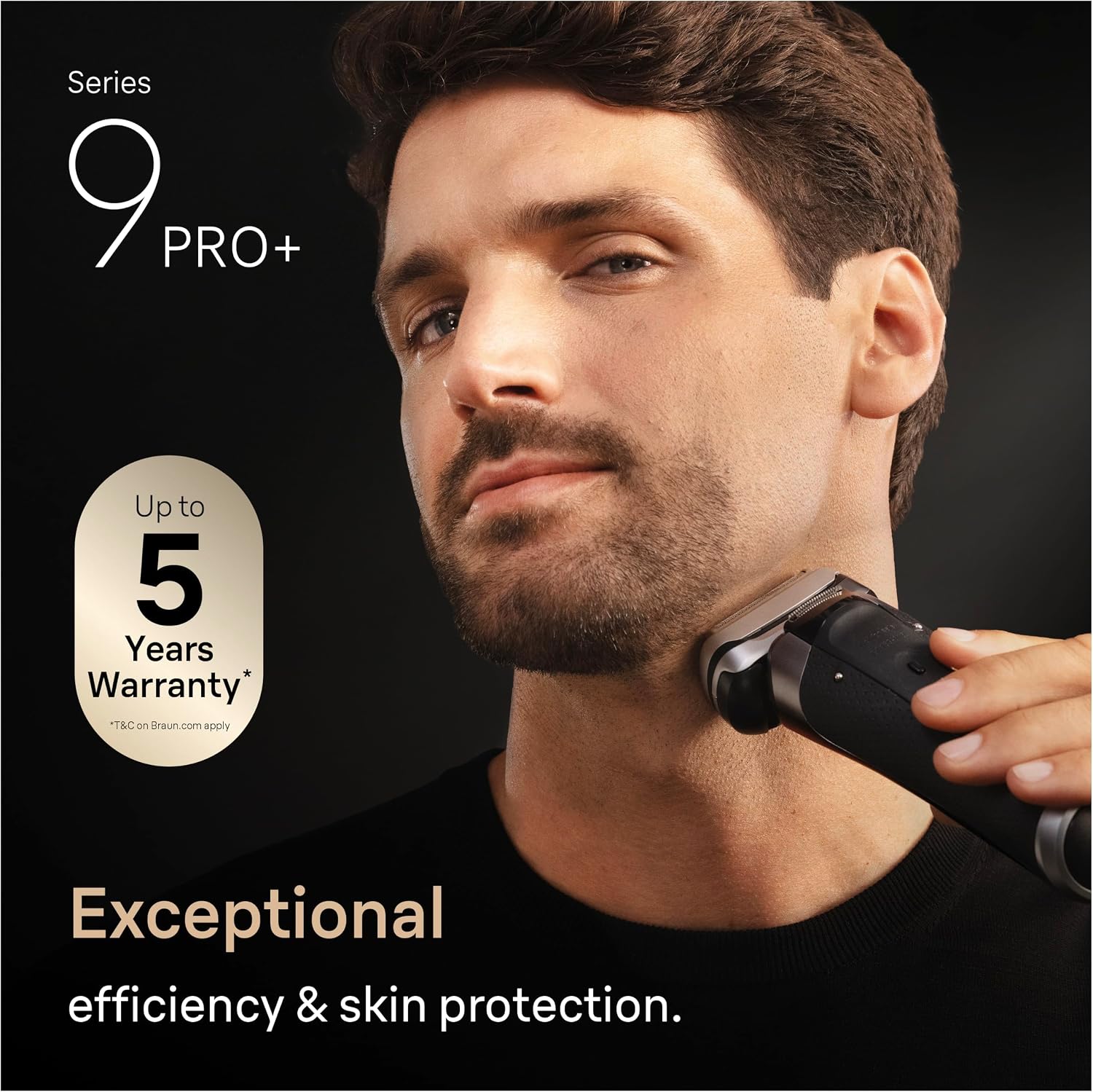 Detalle de Braun Series 9 PRO+ 9665CCE Electric Shaver for Men