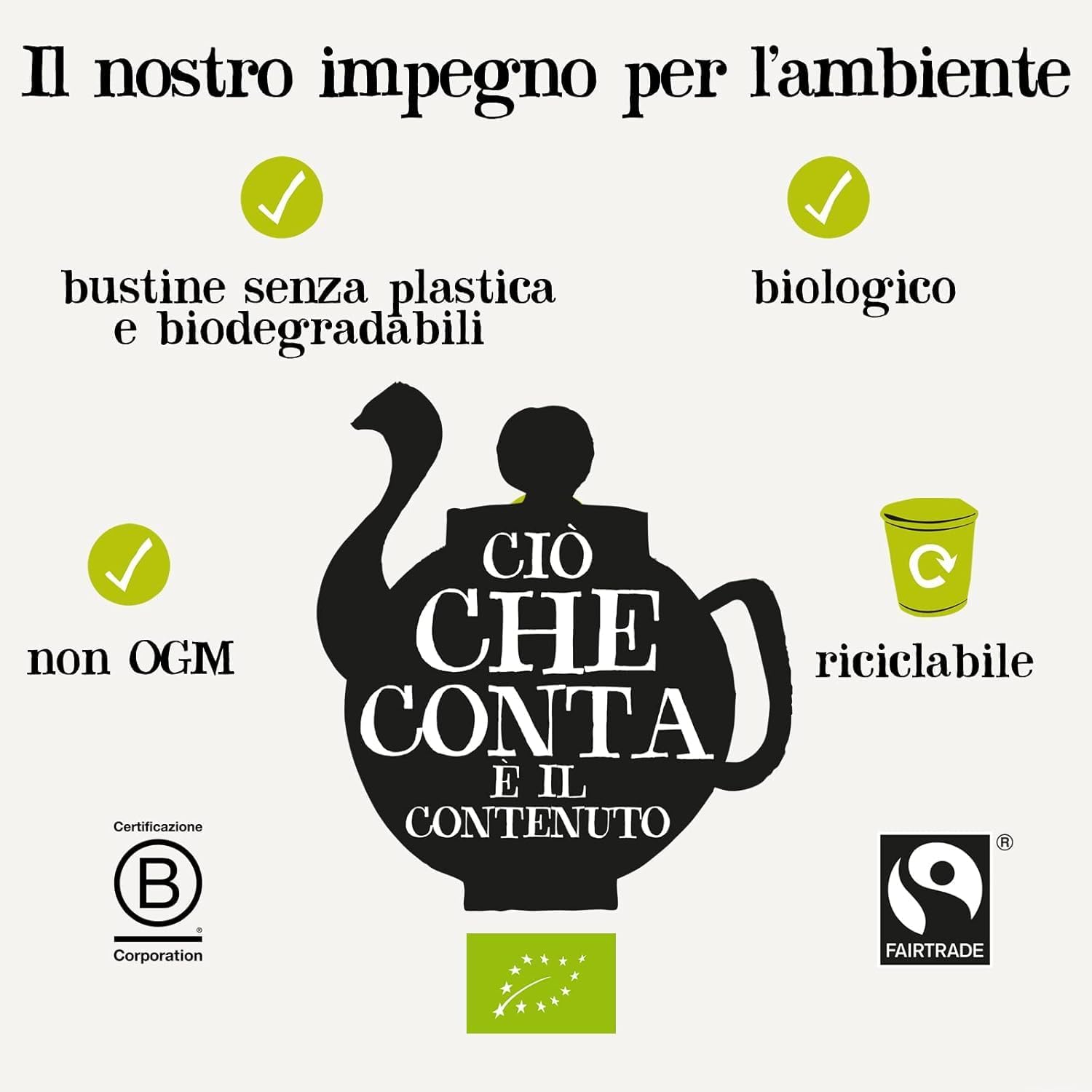 Thumbnail 5 de Cupper Collection Tè e Tisane Biologiche – Cofanetto assortito con filtri biodegradabili (45 bustine)