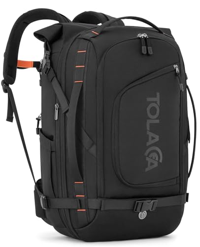 Thumbnail 8 de Tolaccea Mochila de viaje expandible 40L-55L con TSA y compartimento para portátil 17,3”