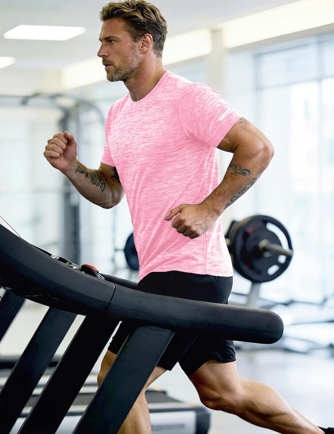 Thumbnail 3 de MAGCOMSEN Men's T Shirt – Quick-Dry, Lightweight Short Sleeve for Gym and Run